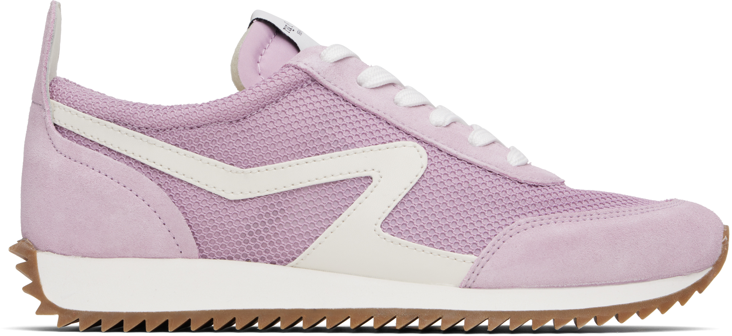 Purple Retro Runner Sneakers
