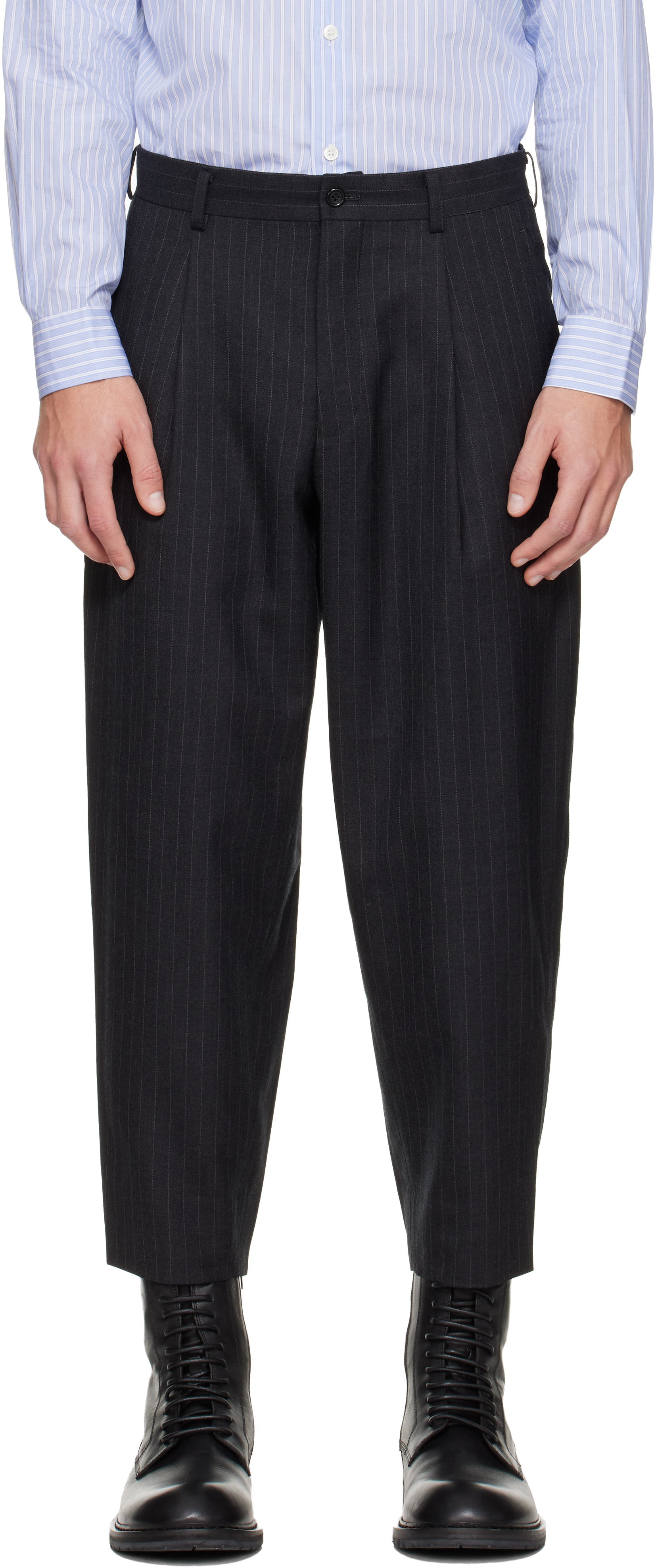 HOMME DEUX COMME des GARÇONS ダークグレー Comme Des Garçons Homme Deux for Men FW25 Collection | SSENSE