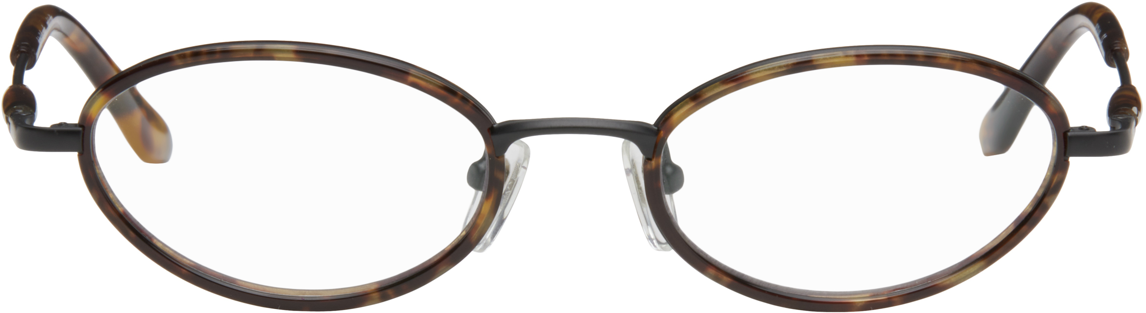 Bonnie Clyde Black & Brown Voodoo Glasses