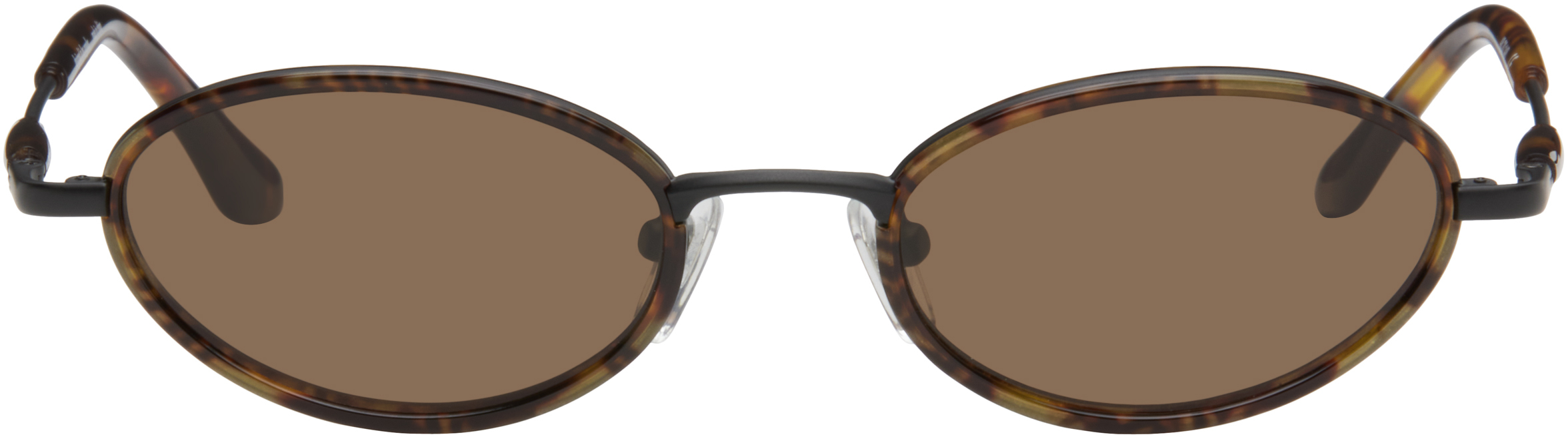 Bonnie Clyde Black & Brown Voodoo Sunglasses