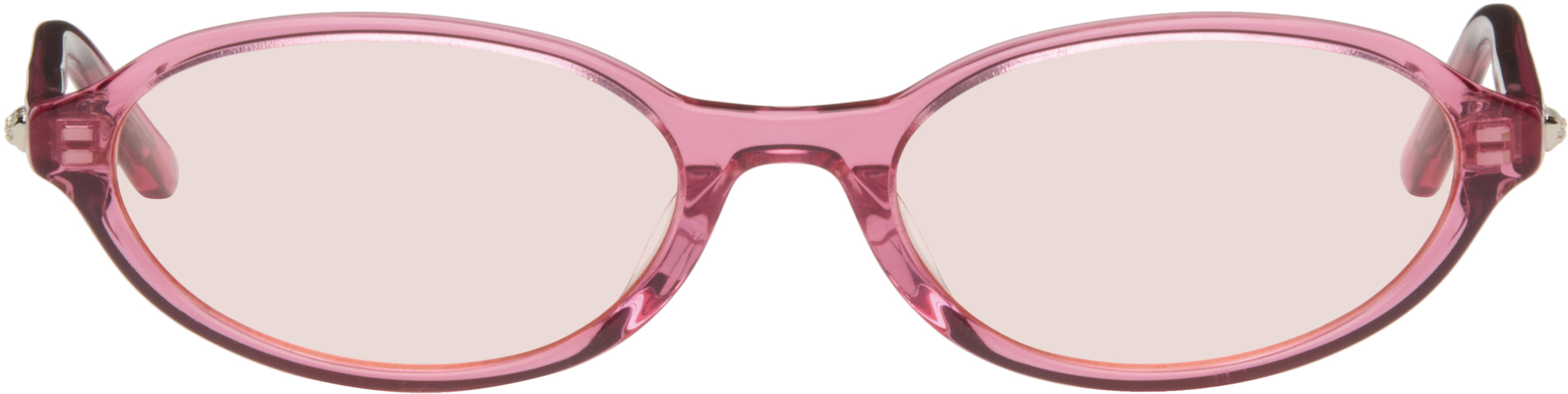 BONNIE CLYDE: Pink Baby Sunglasses | SSENSE