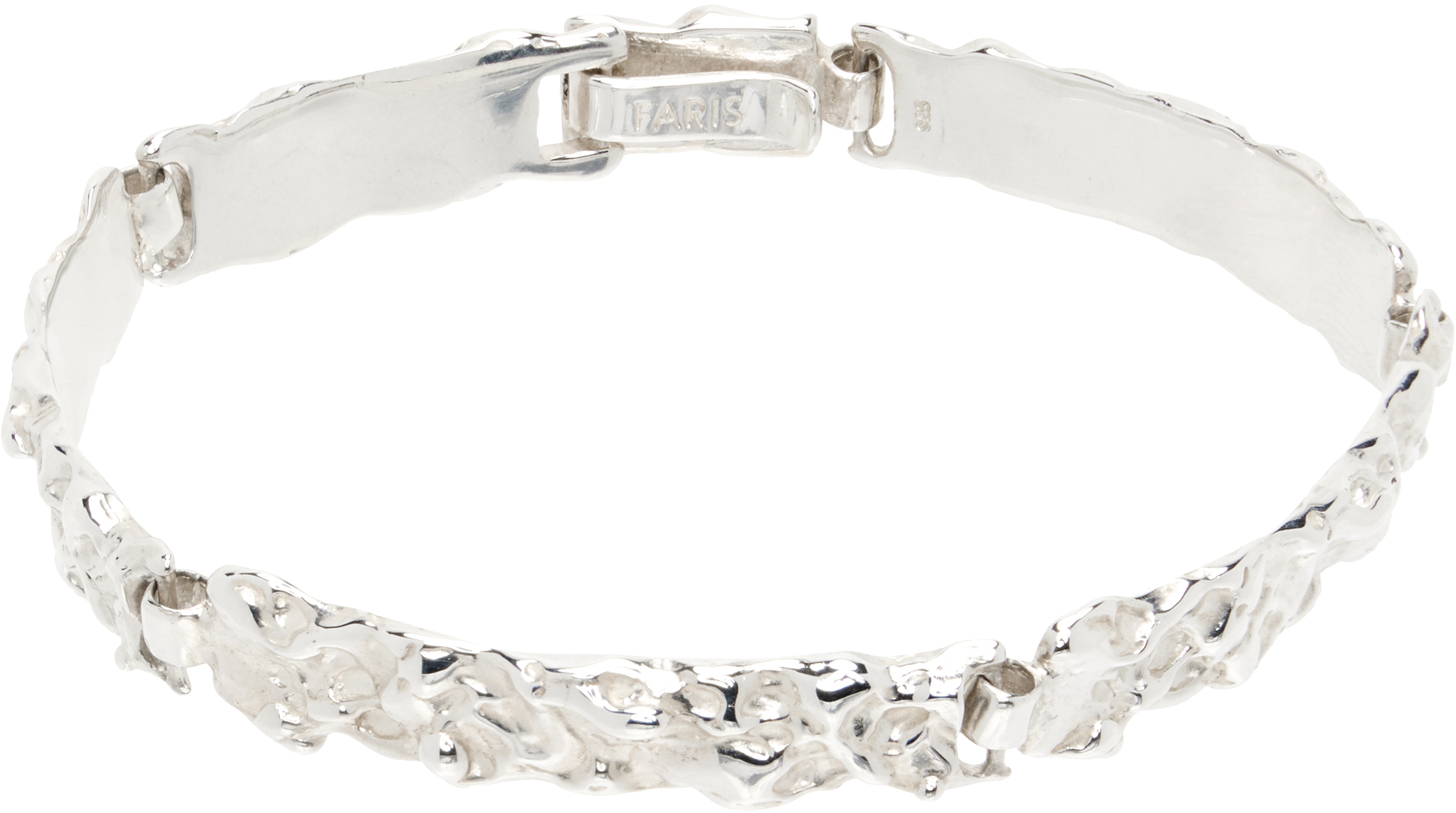 Faris Bruto Bracelet In Metallic
