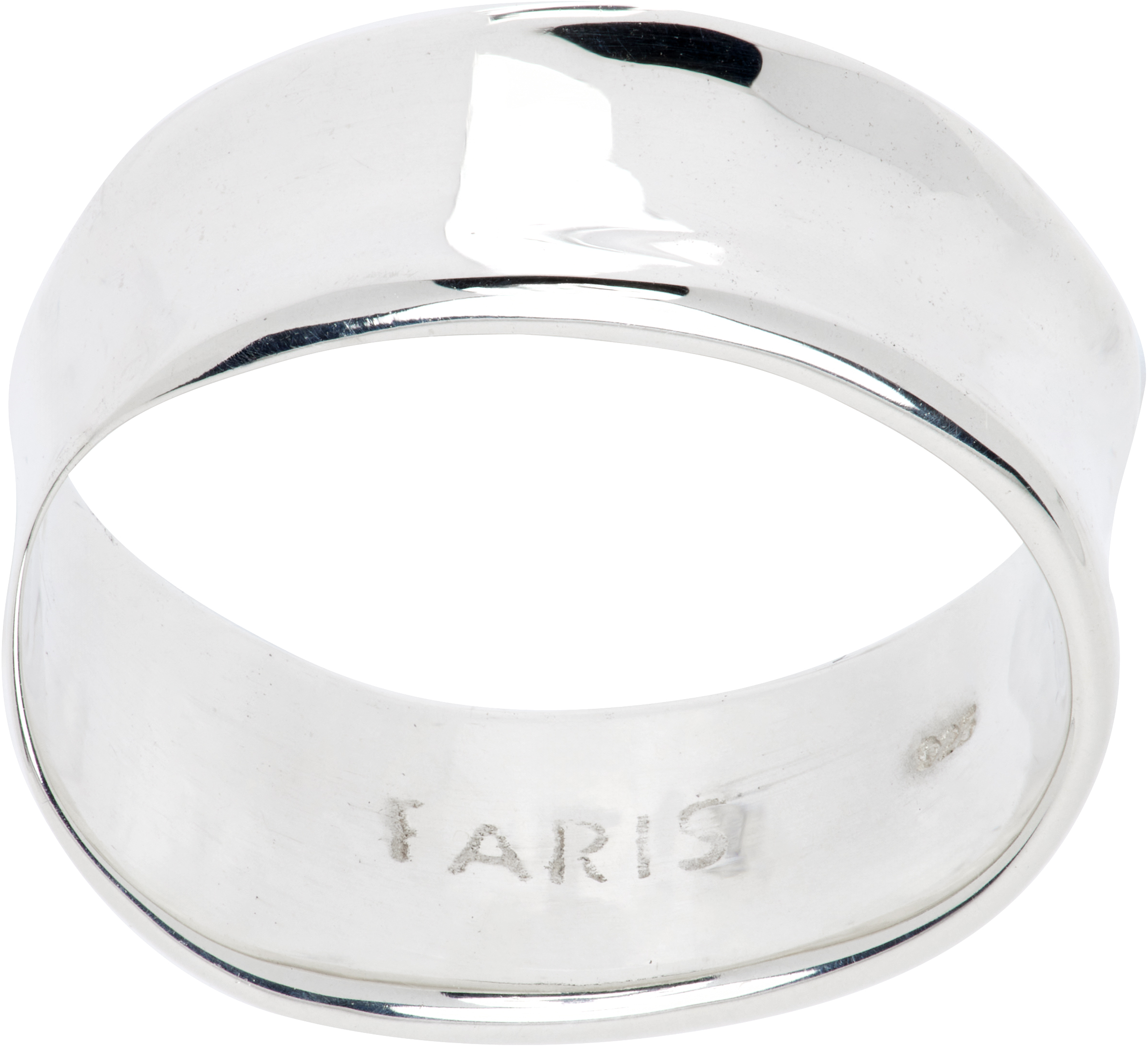 Faris Coast Ring In Metallic