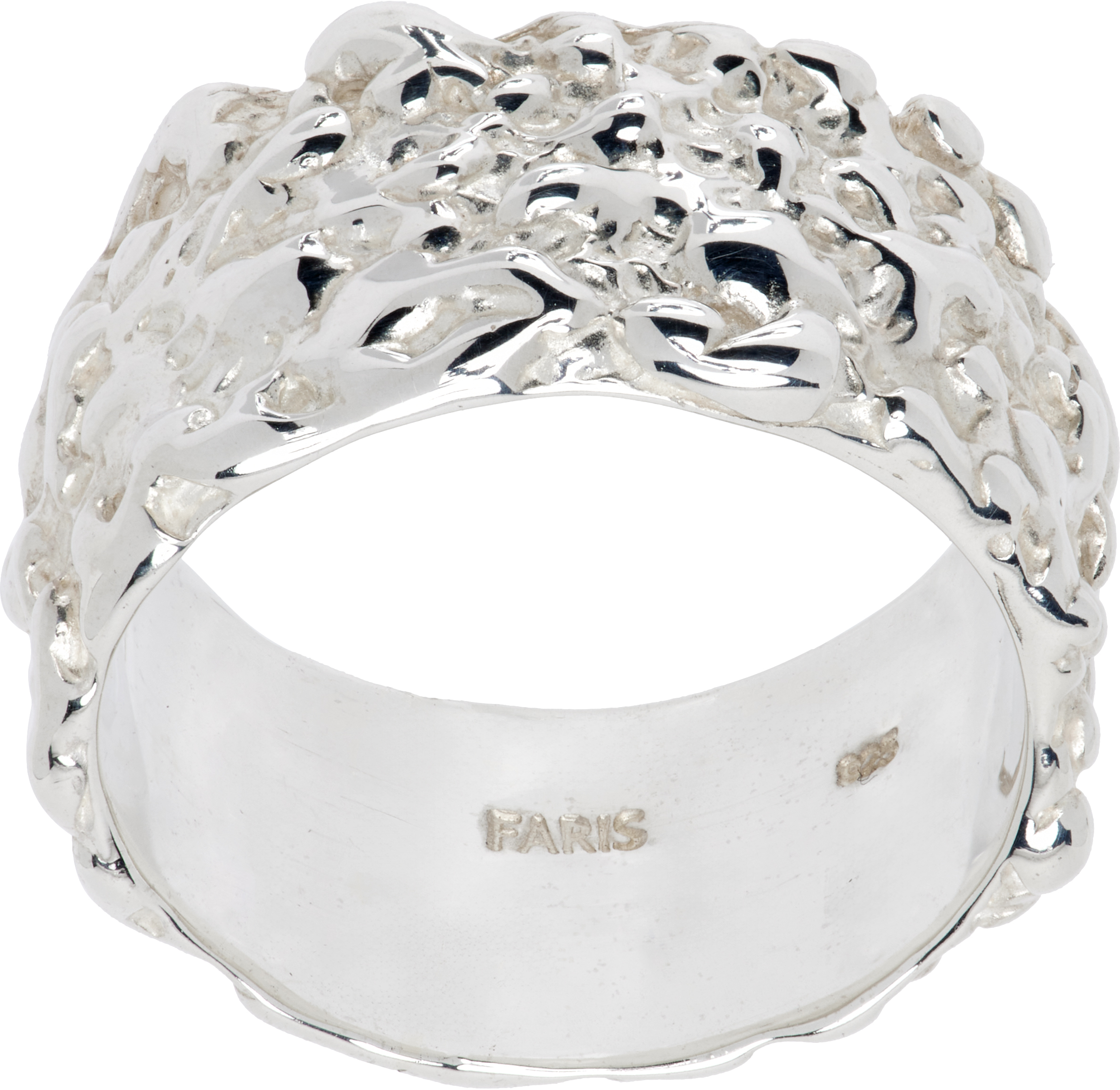 Faris Roca Ring In Metallic