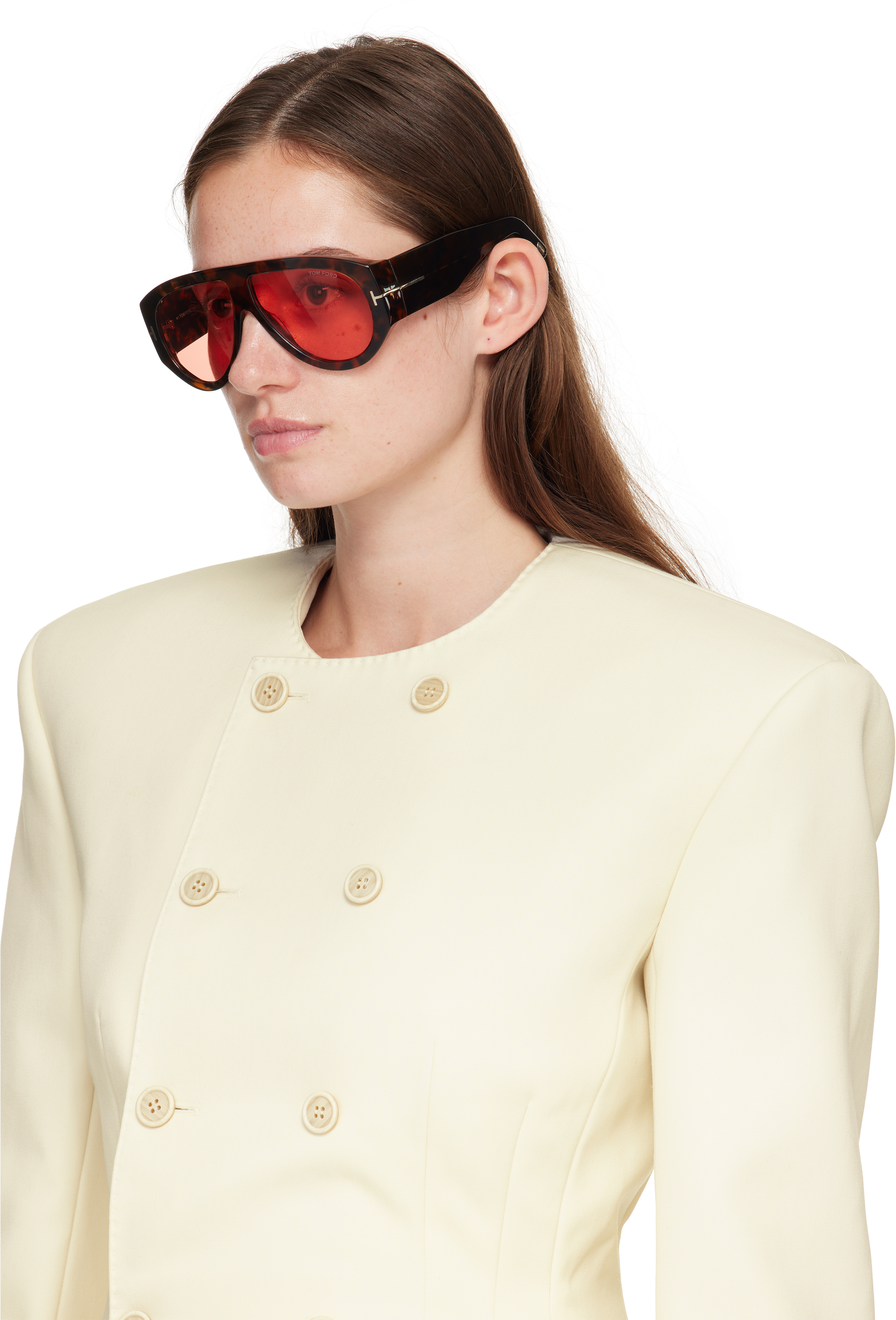 Tom Ford Brown Bronson Sunglasses In Brown