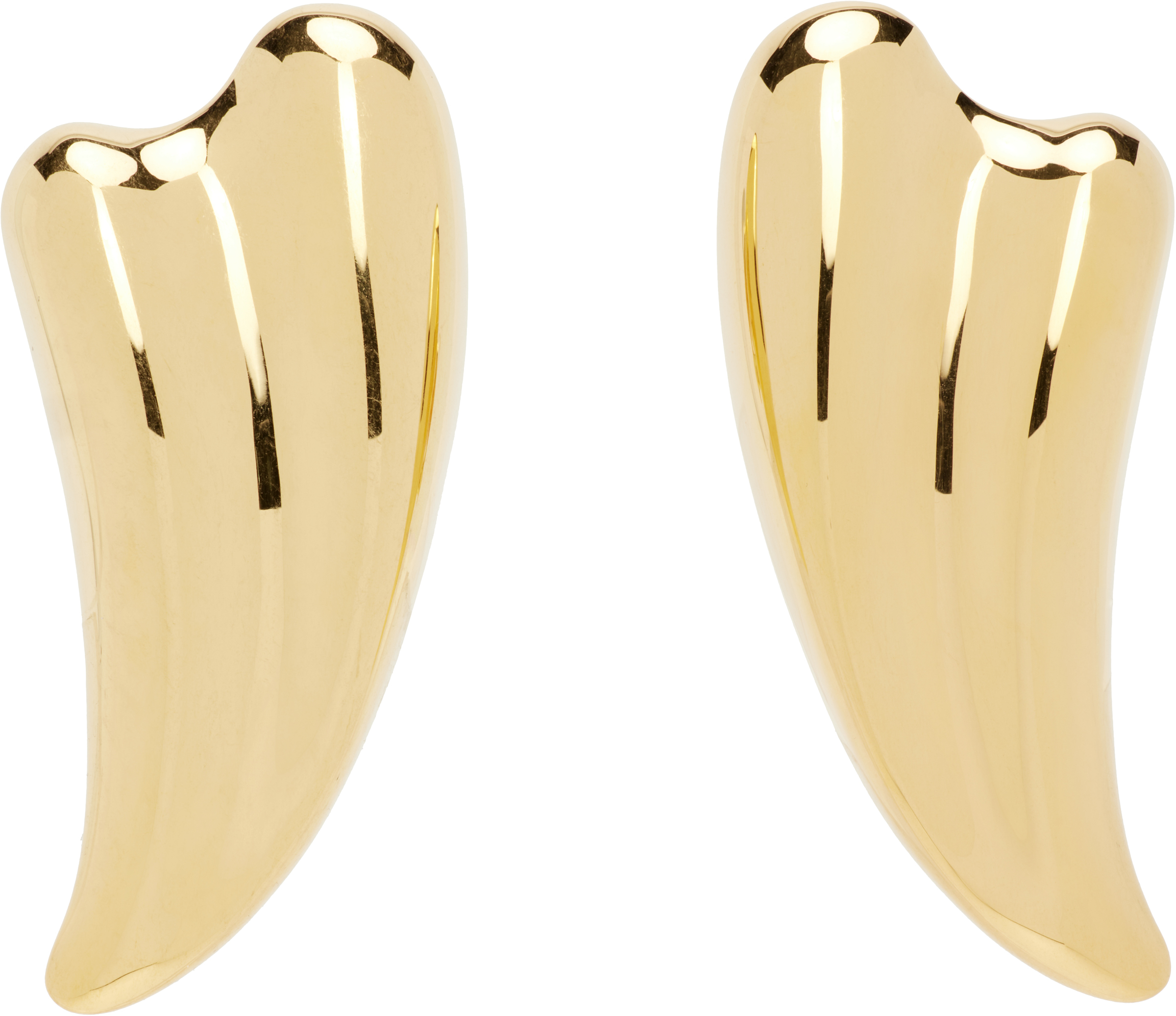 Tom Ford Liza Clip-on Earrings In Gold