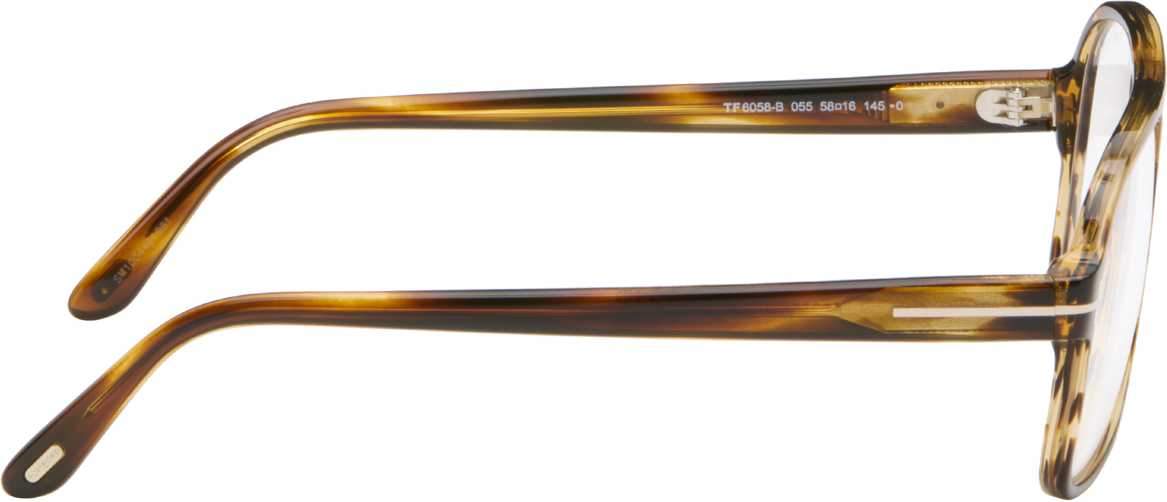 Tom Ford Square-frame Glasses In Brown