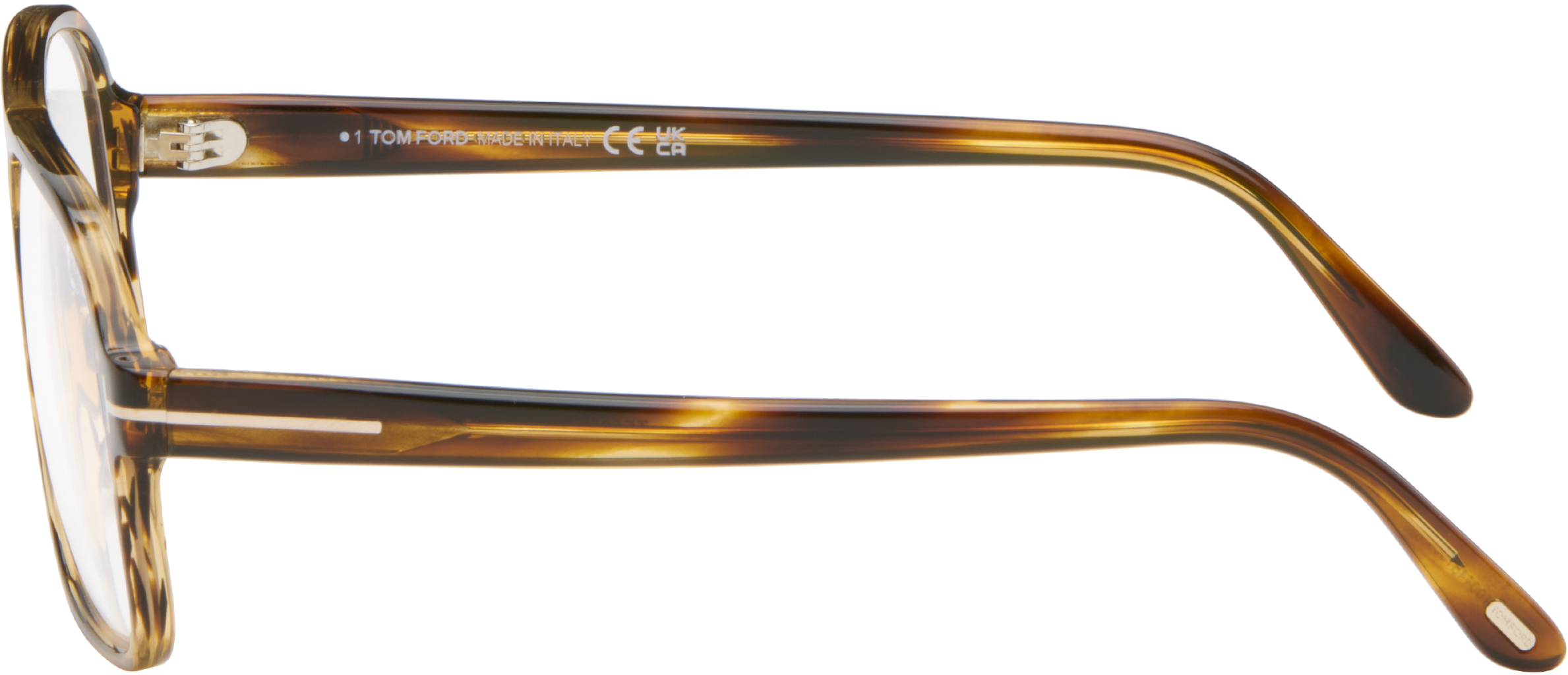 Tom Ford Square-frame Glasses In Brown