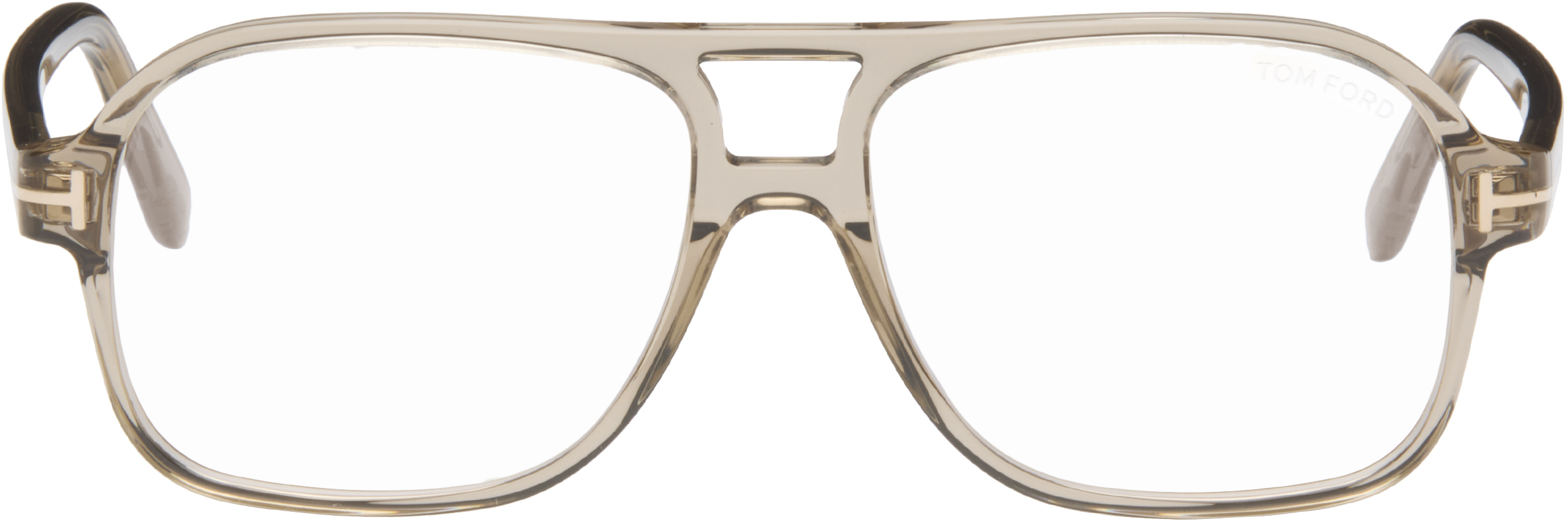 Brown Navigator Glasses