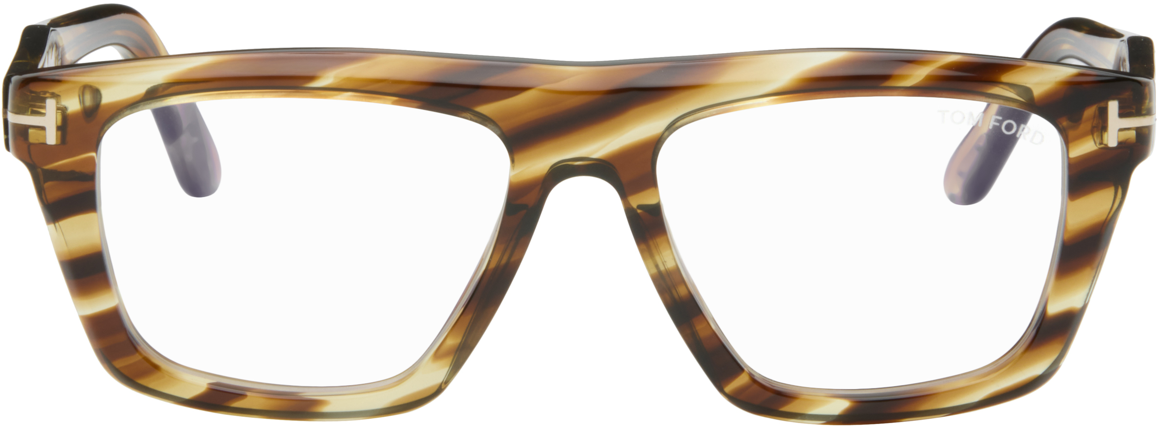 Brown FT6059-B Blue Light Glasses