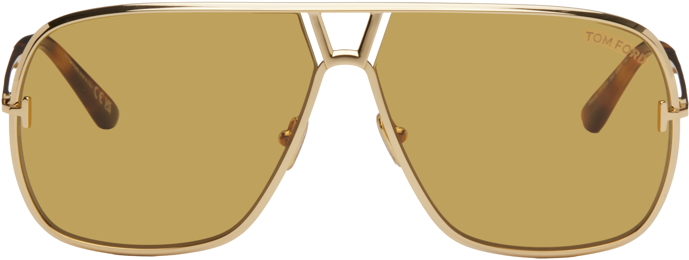 Gold Stavros Sunglasses