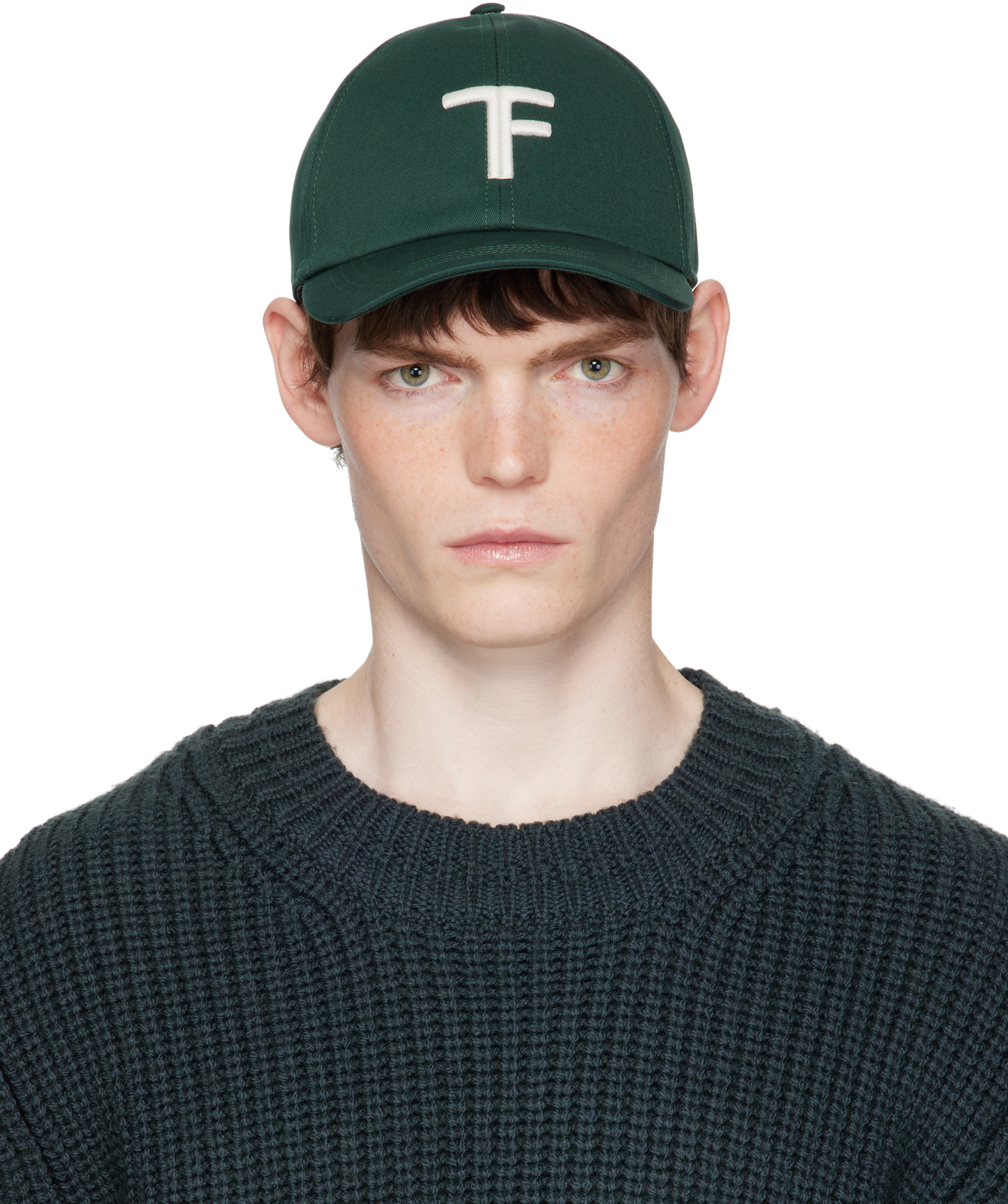Red Brushed Cotton Cap