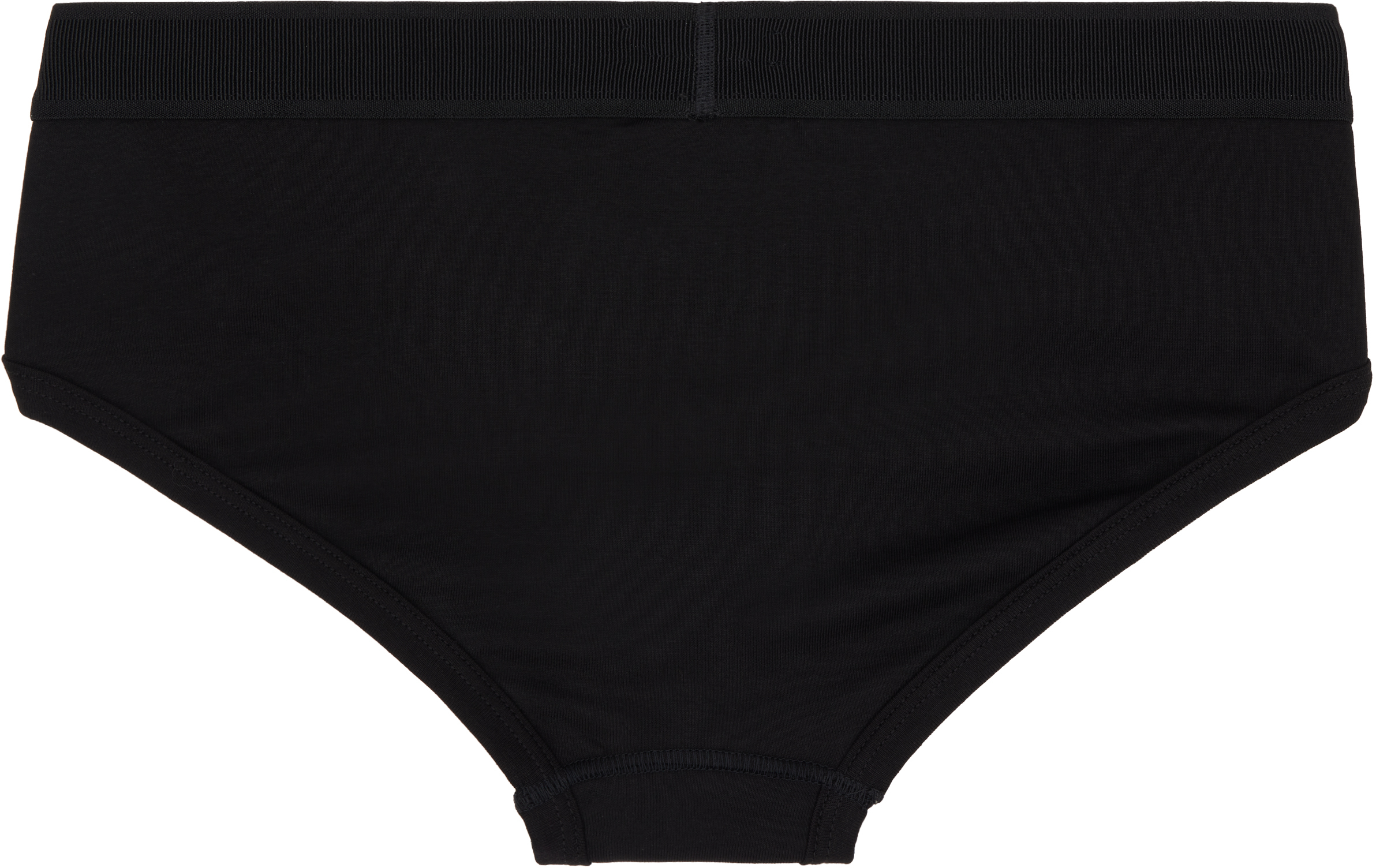 Tom Ford Two-pack Black Cotton Briefs In Black