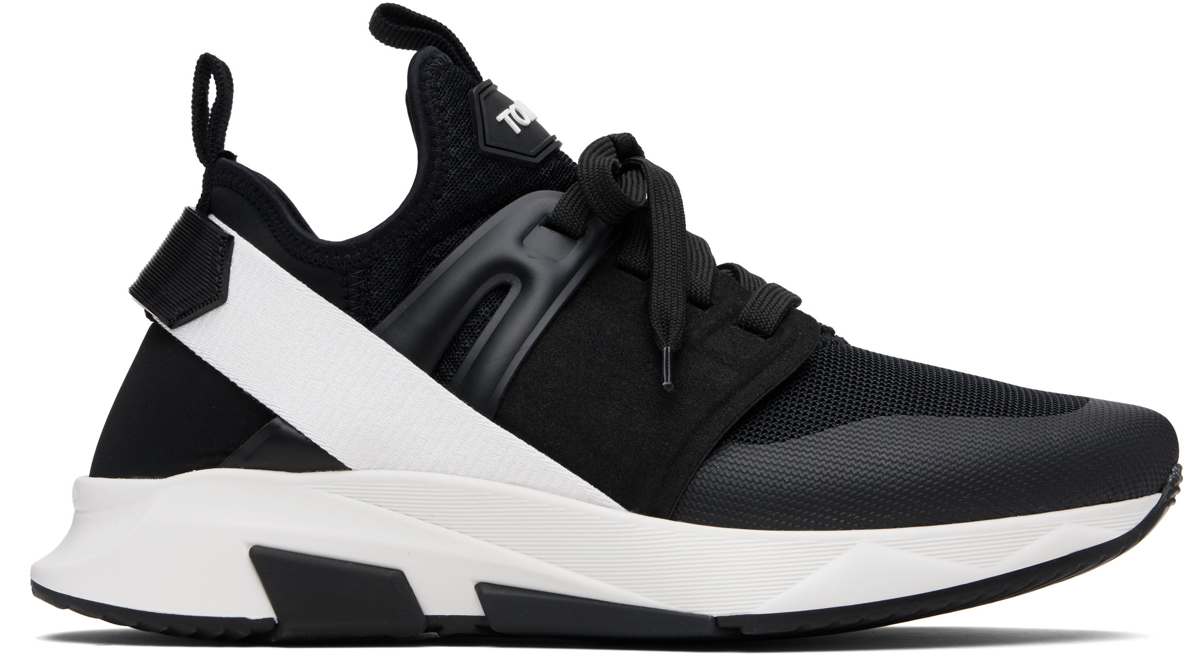Tom Ford Panelled Logo-patch Sneakers