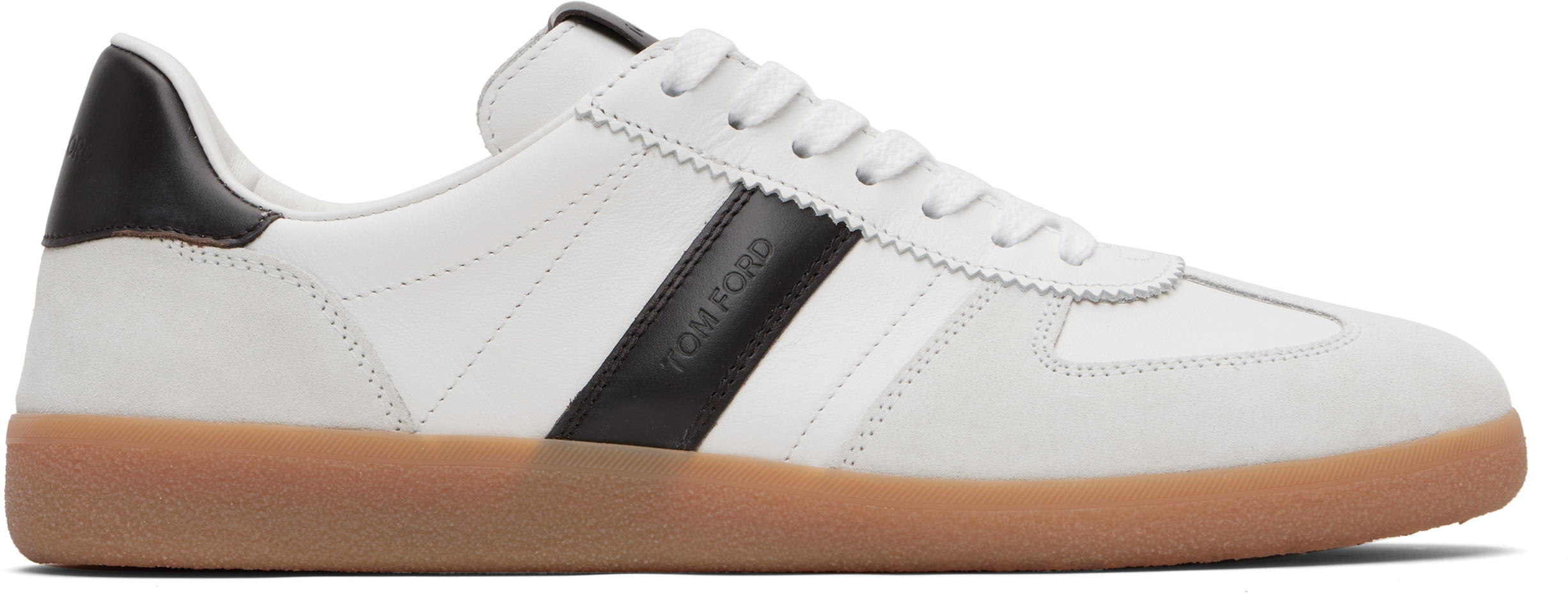 White Suede Archer Sneakers