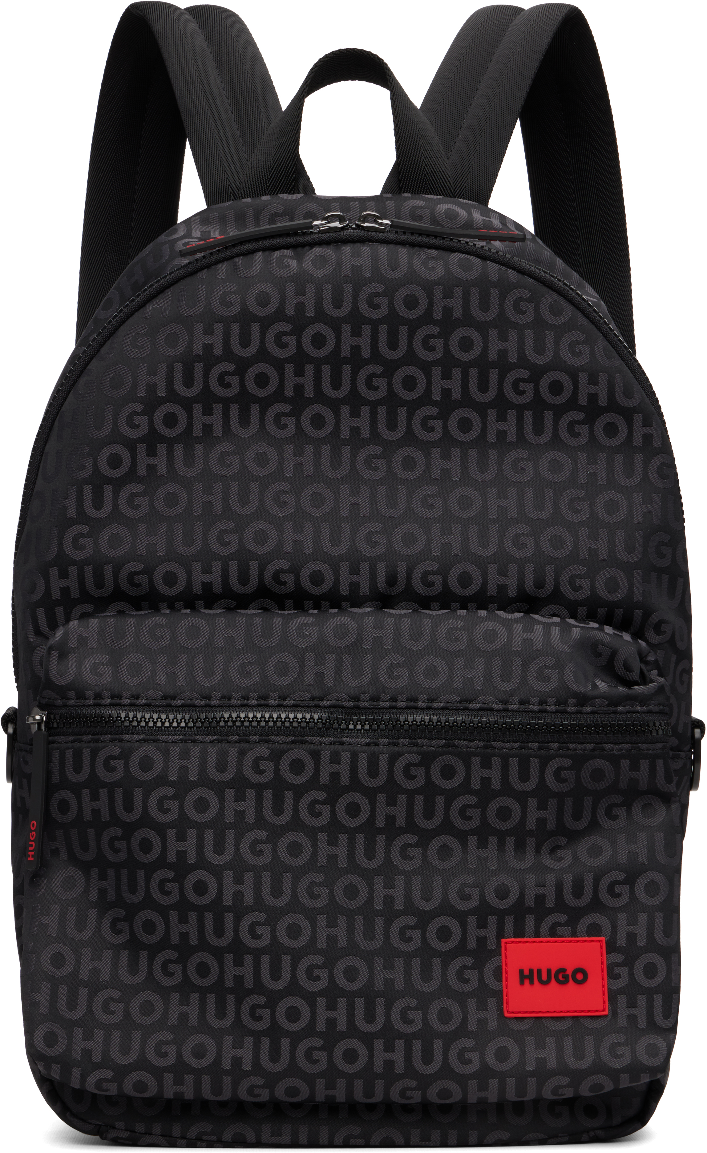 Hugo Boss Black Logo Patch Backpack