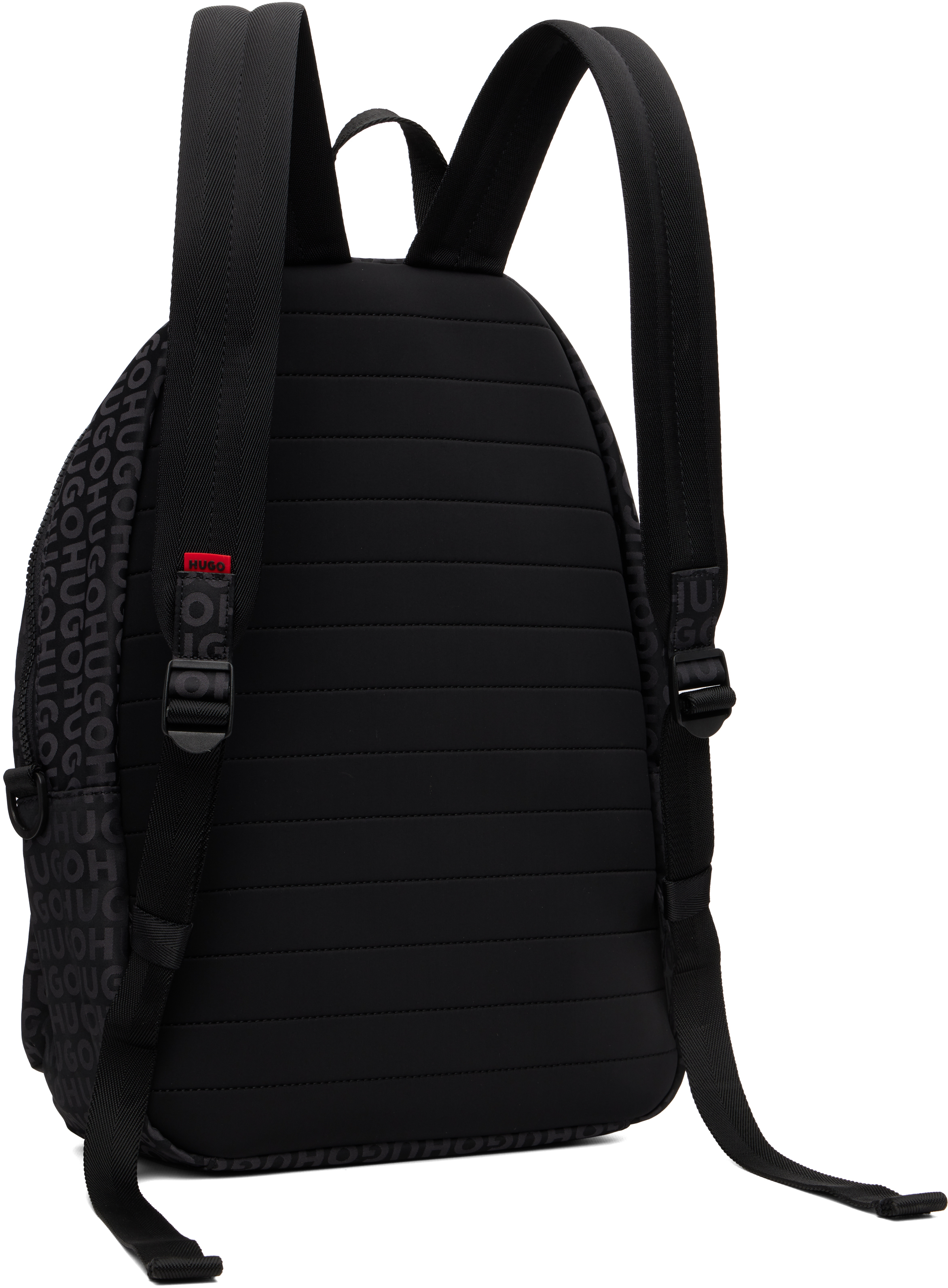 Hugo Boss Black Logo Patch Backpack