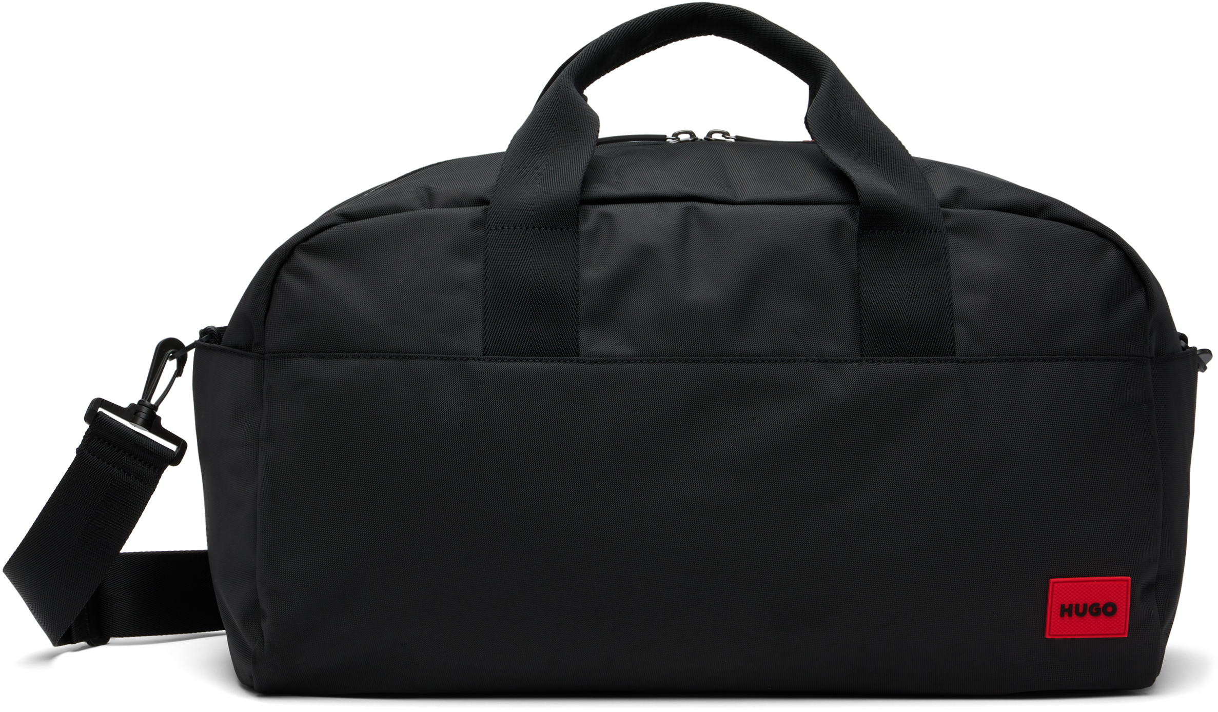 Black Logo Duffle Bag