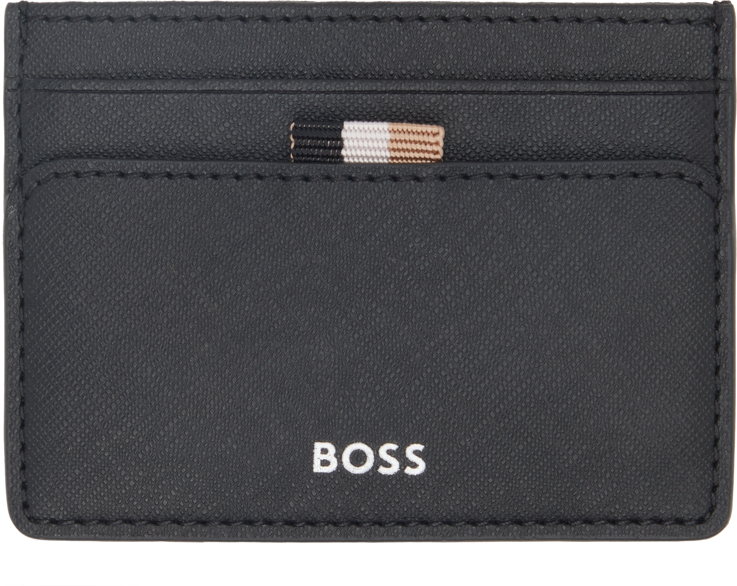 Black Leather Card Holder