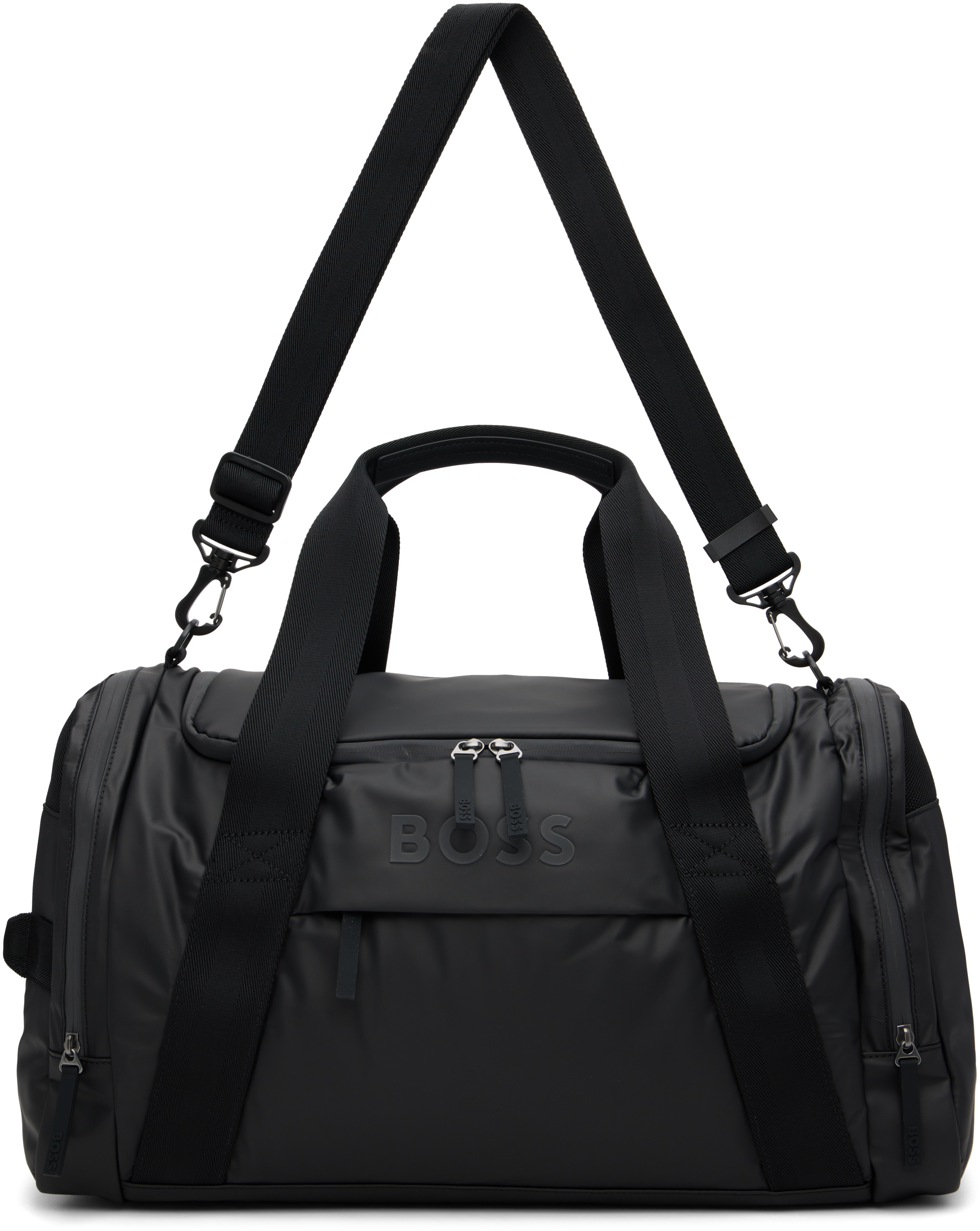 BOSS ボス★ブラック Holdall ダッフルバッグ BOSS - Holdall with zipped suit compartment - Black