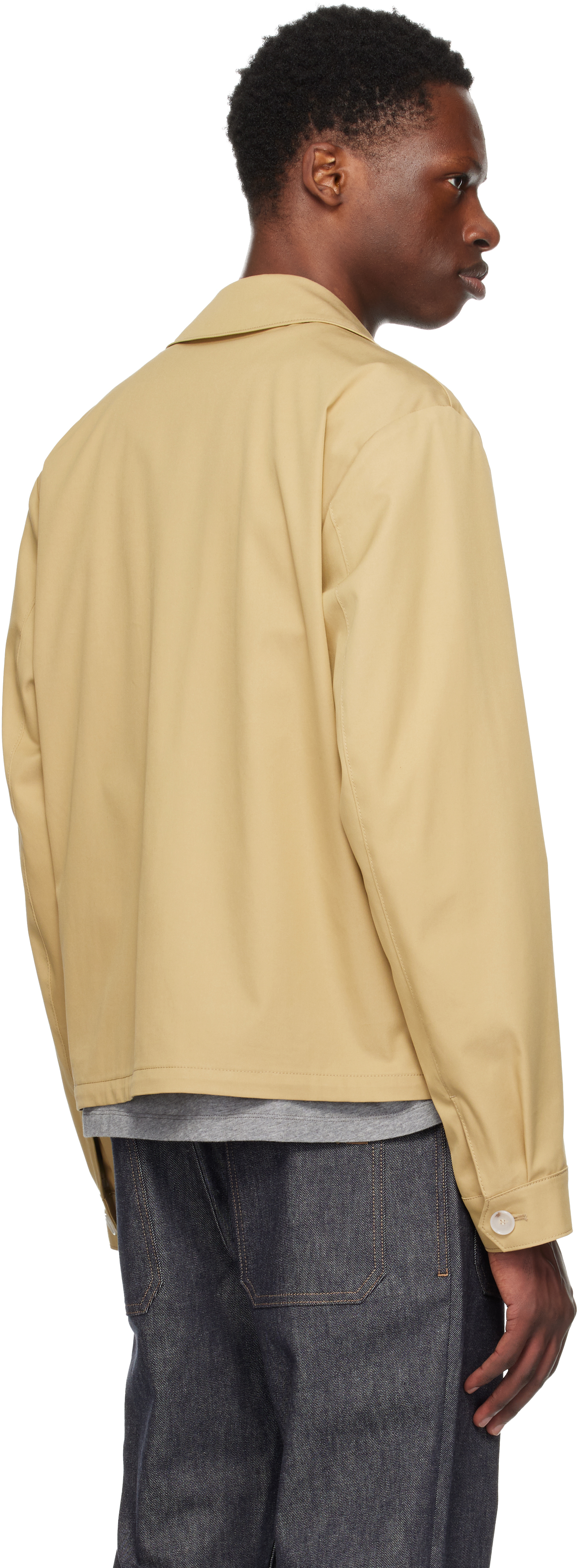 Hugo Boss Beige Beckham Edition Zipped Jacket