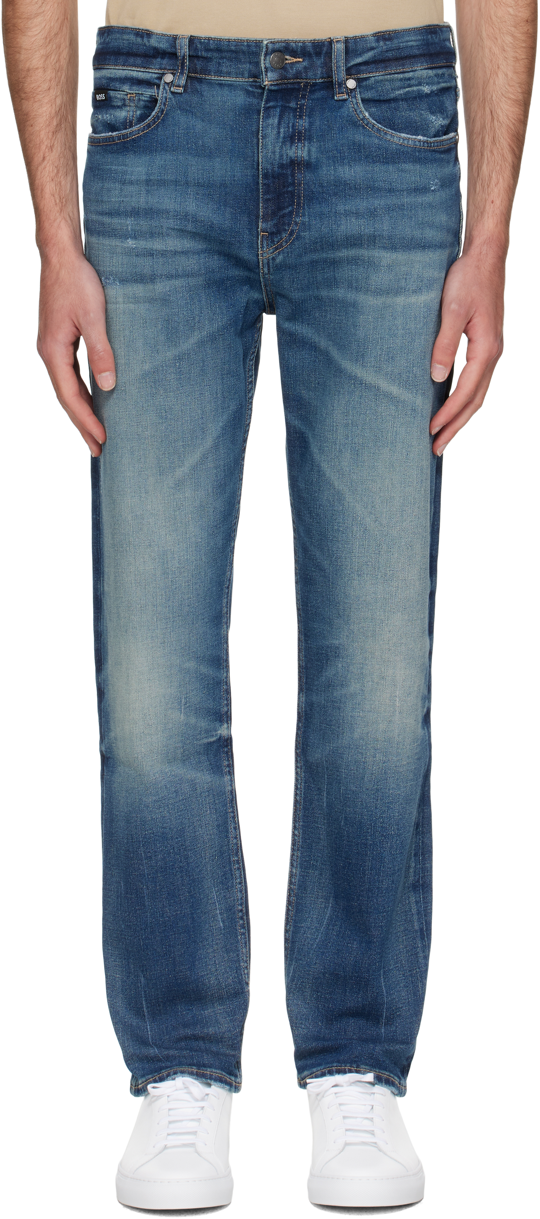 Blue Stretch Jeans