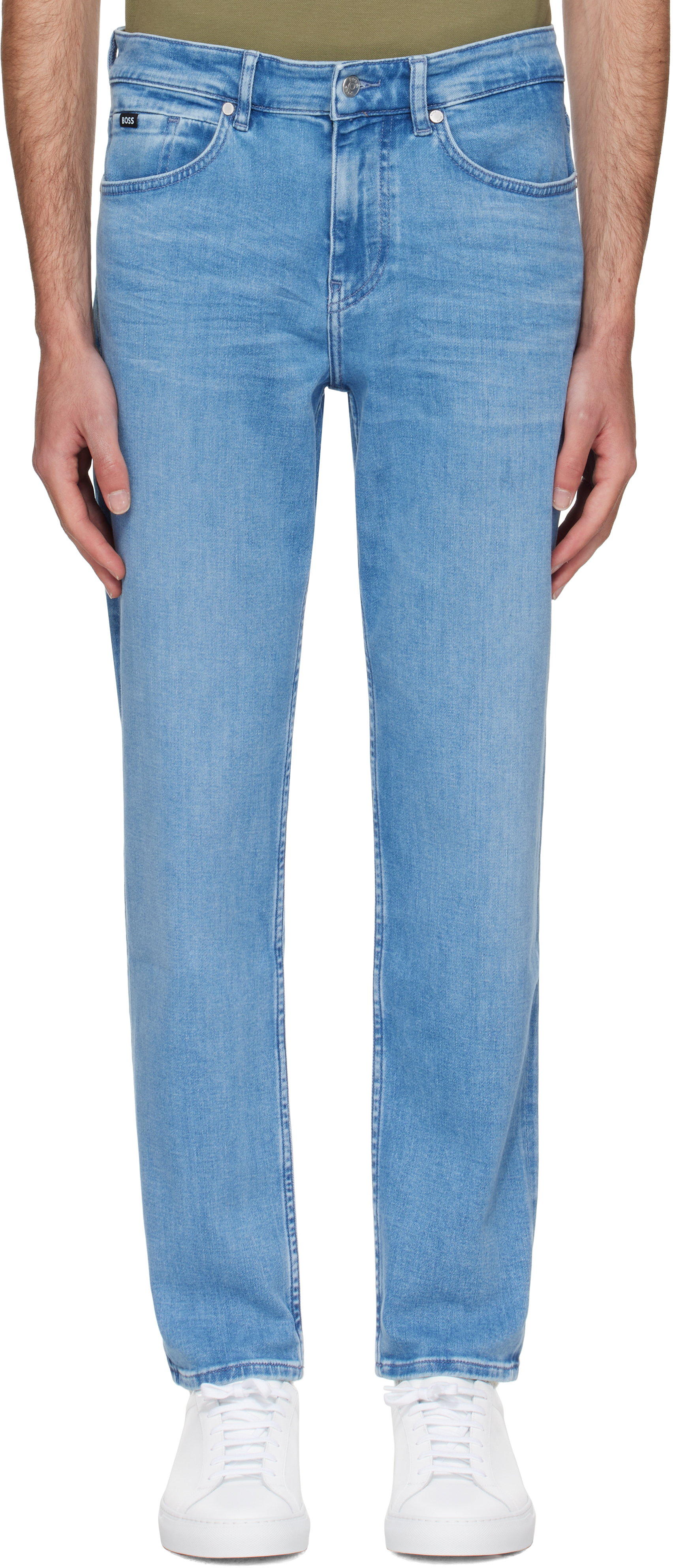 Blue Maine Regular-Fit Comfort Denim Jeans