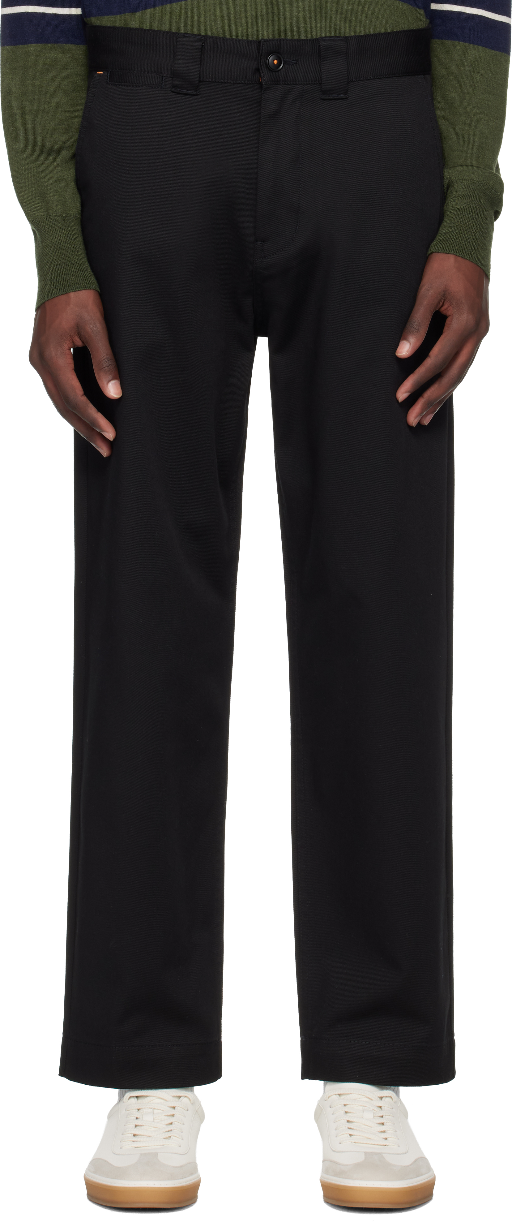 Hugo Boss Black Logo Patch Trousers