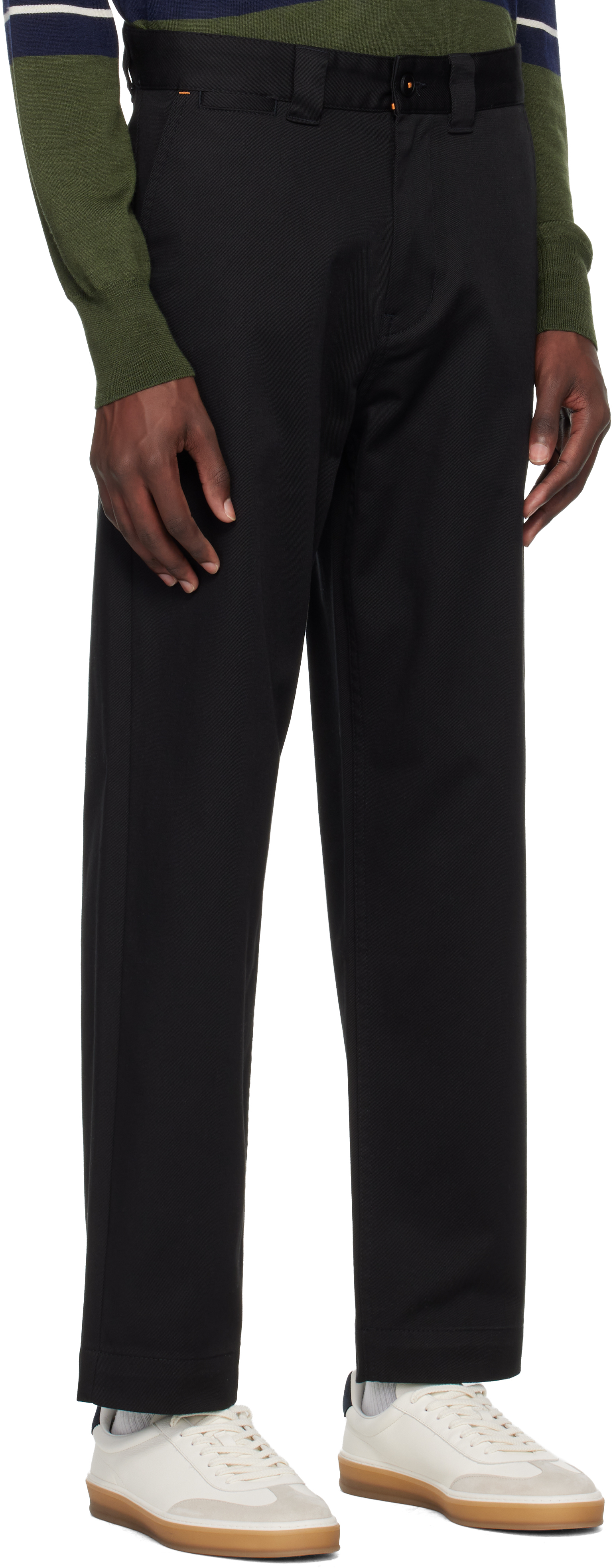 Hugo Boss Black Logo Patch Trousers