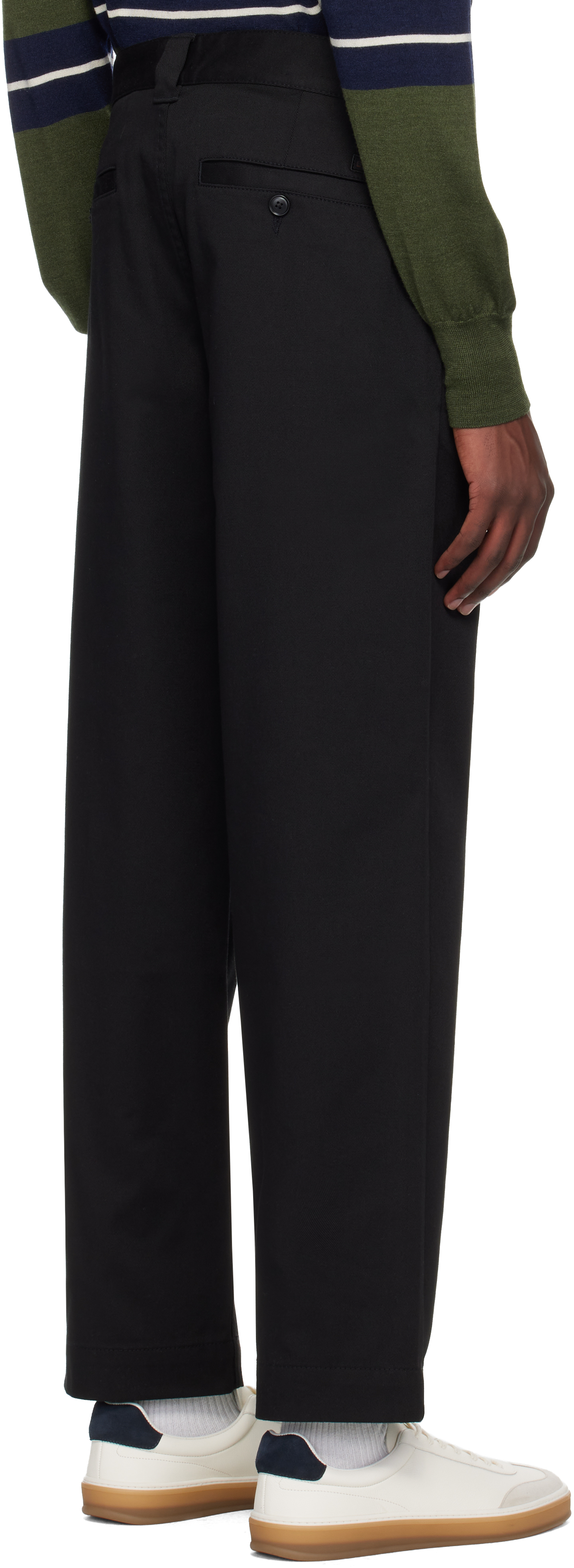 Hugo Boss Black Logo Patch Trousers