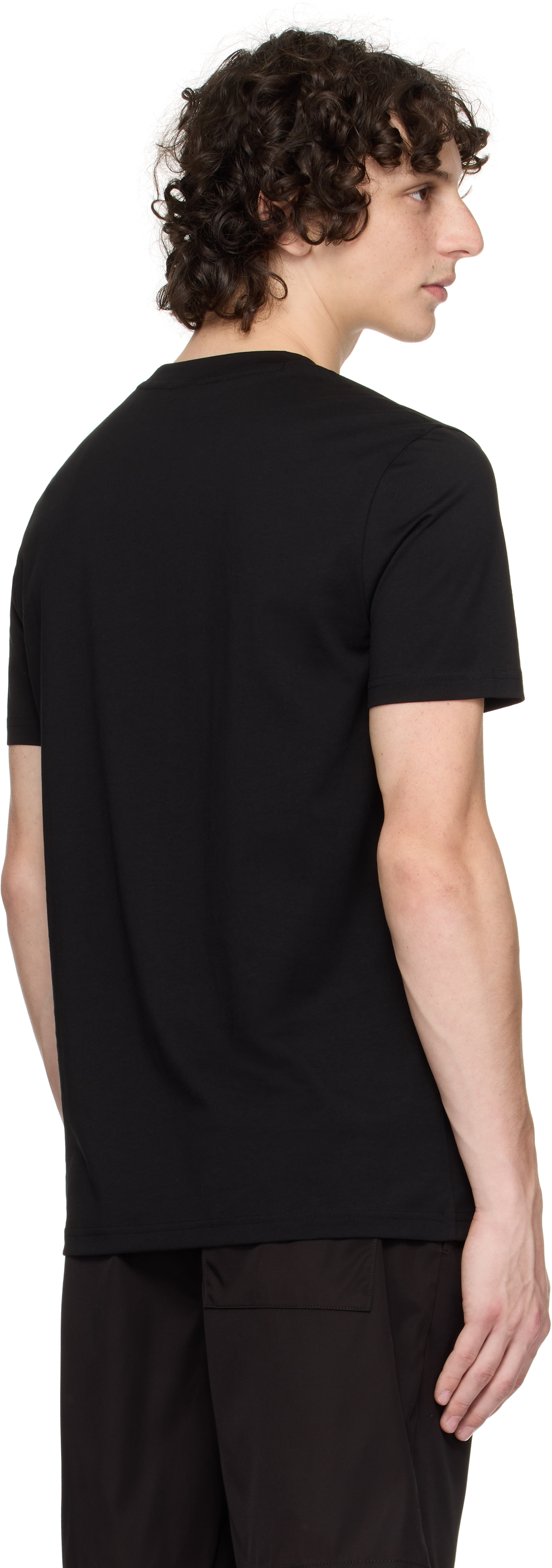Hugo Boss Boss Tshirt Tiburt In Black