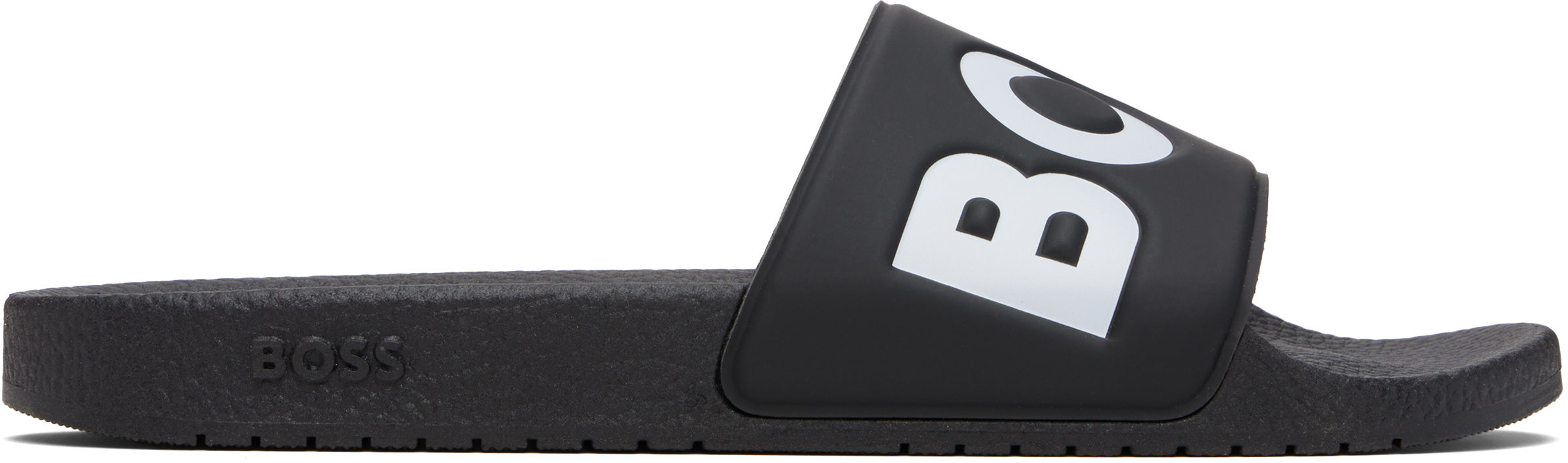 Black Large Logo Detail Slides