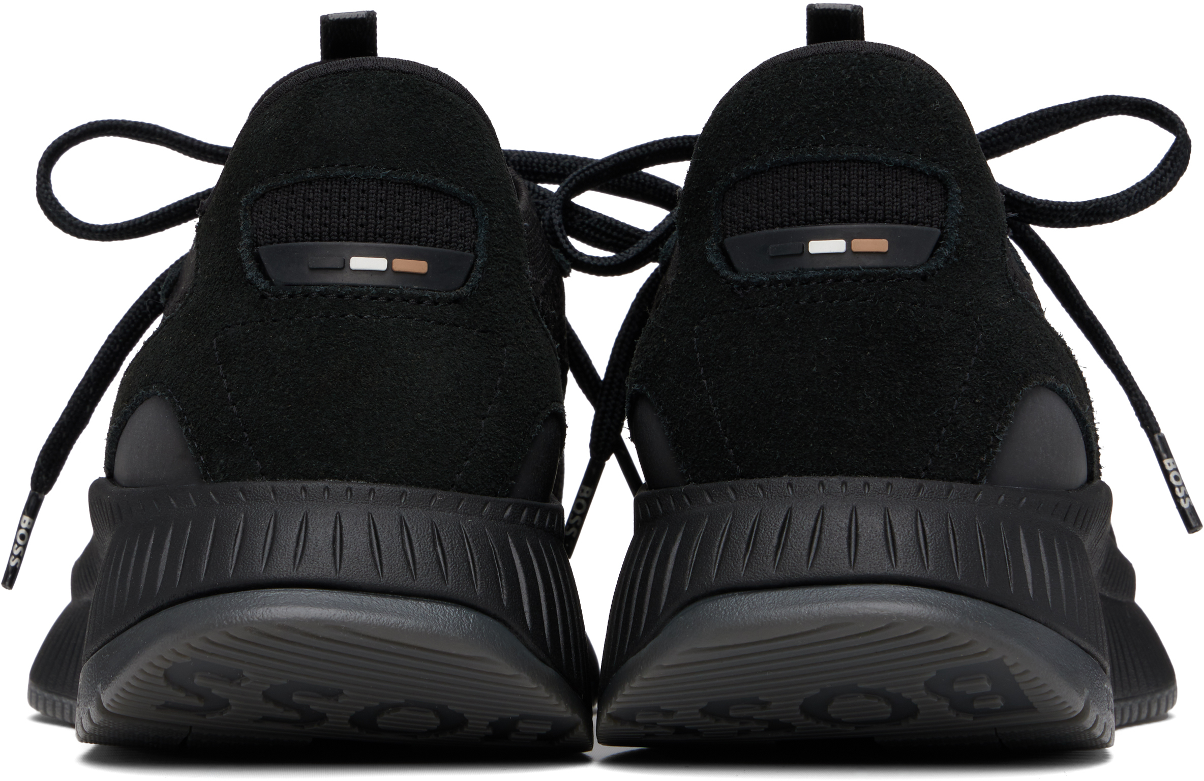 Shop Hugo Boss Black Ttnm Evo Knitted Sneakers