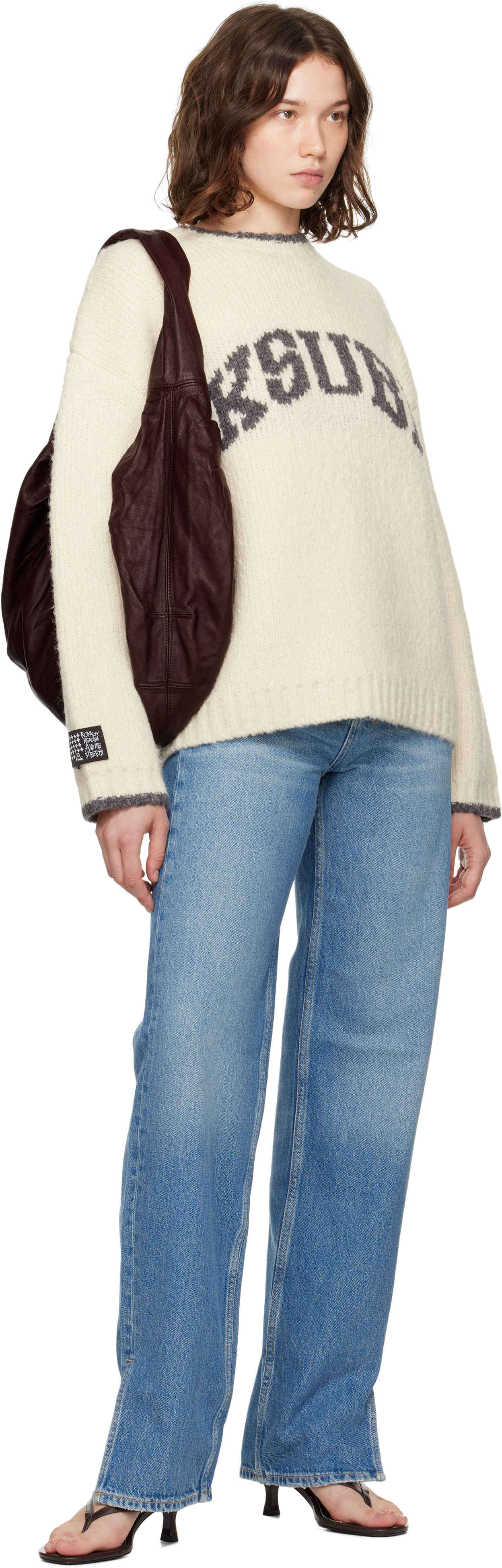 Ksubi Blue Playback Splits Jeans In Blue