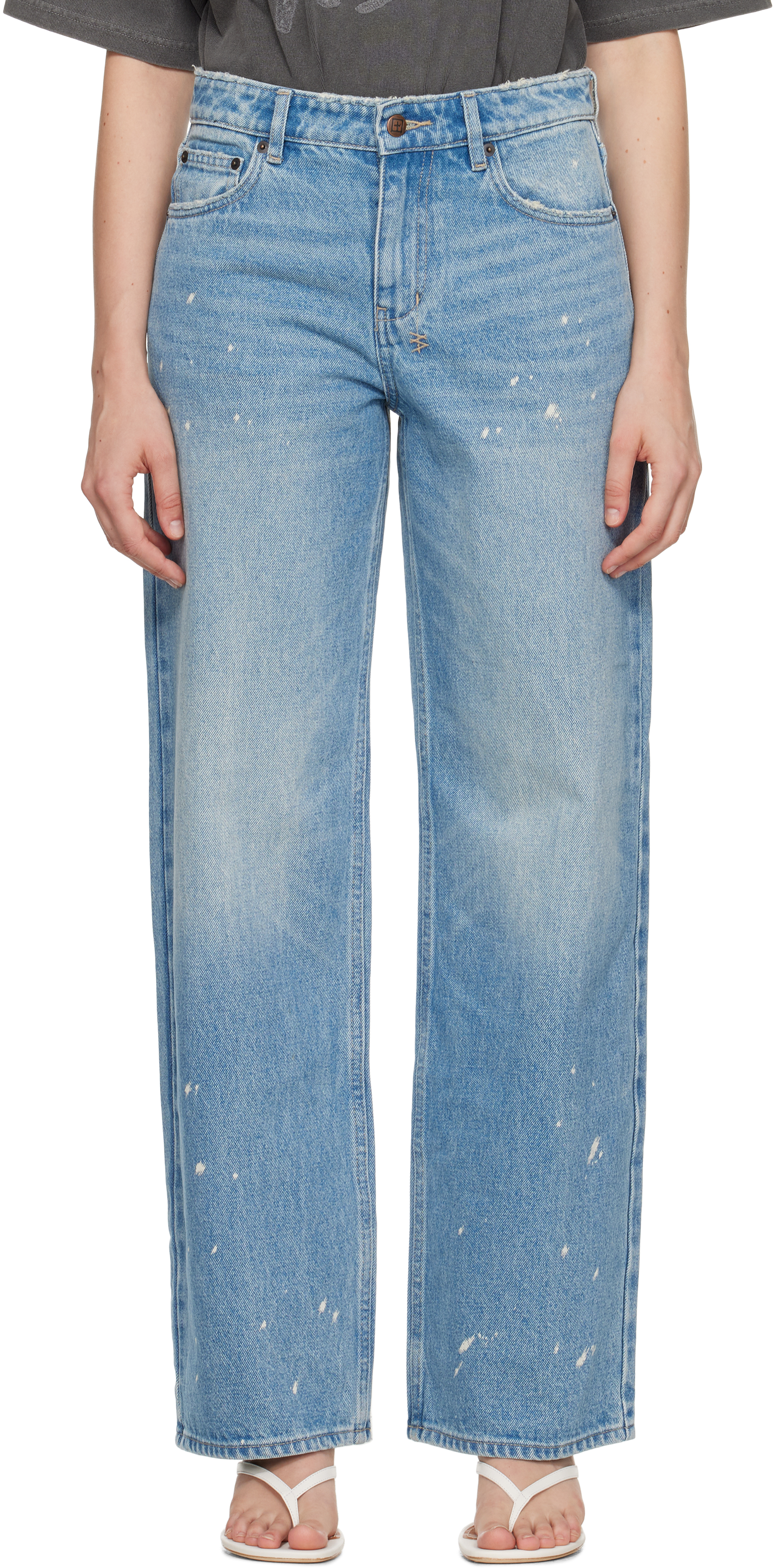 【関税込み】Ksubi ブルー Empire ジーンズ Ksubi: Blue Empire Jeans | SSENSE 日本