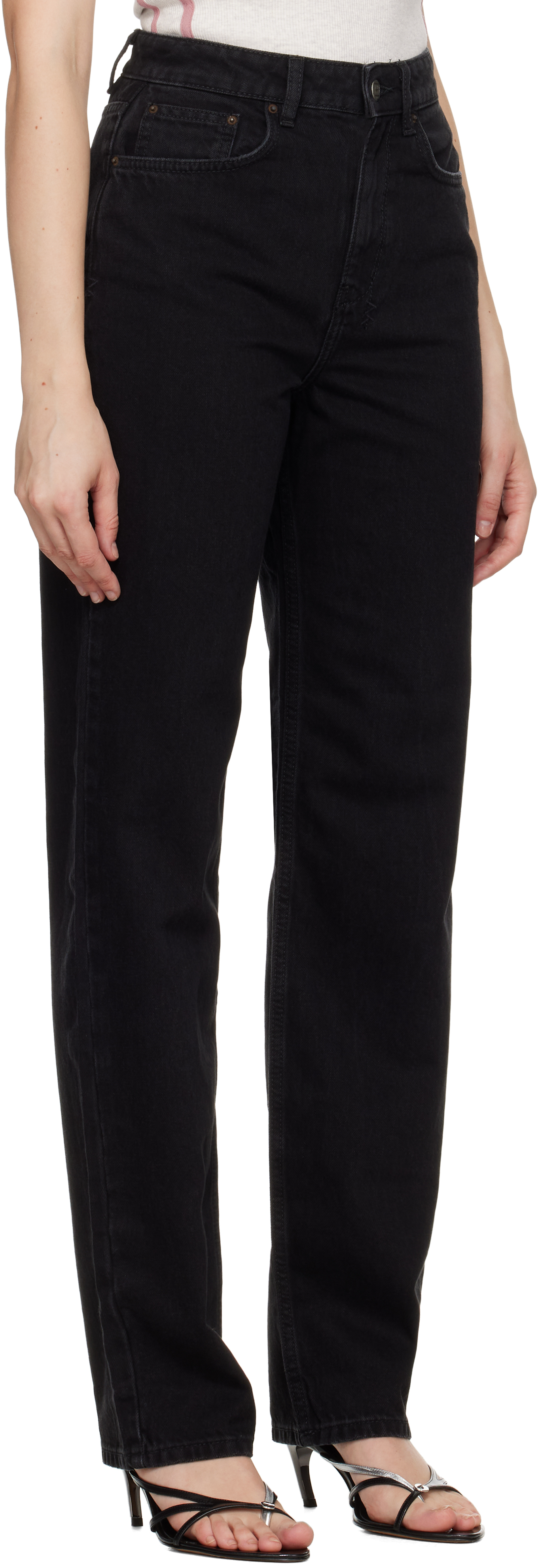 Ksubi Black Playback Jeans In Black