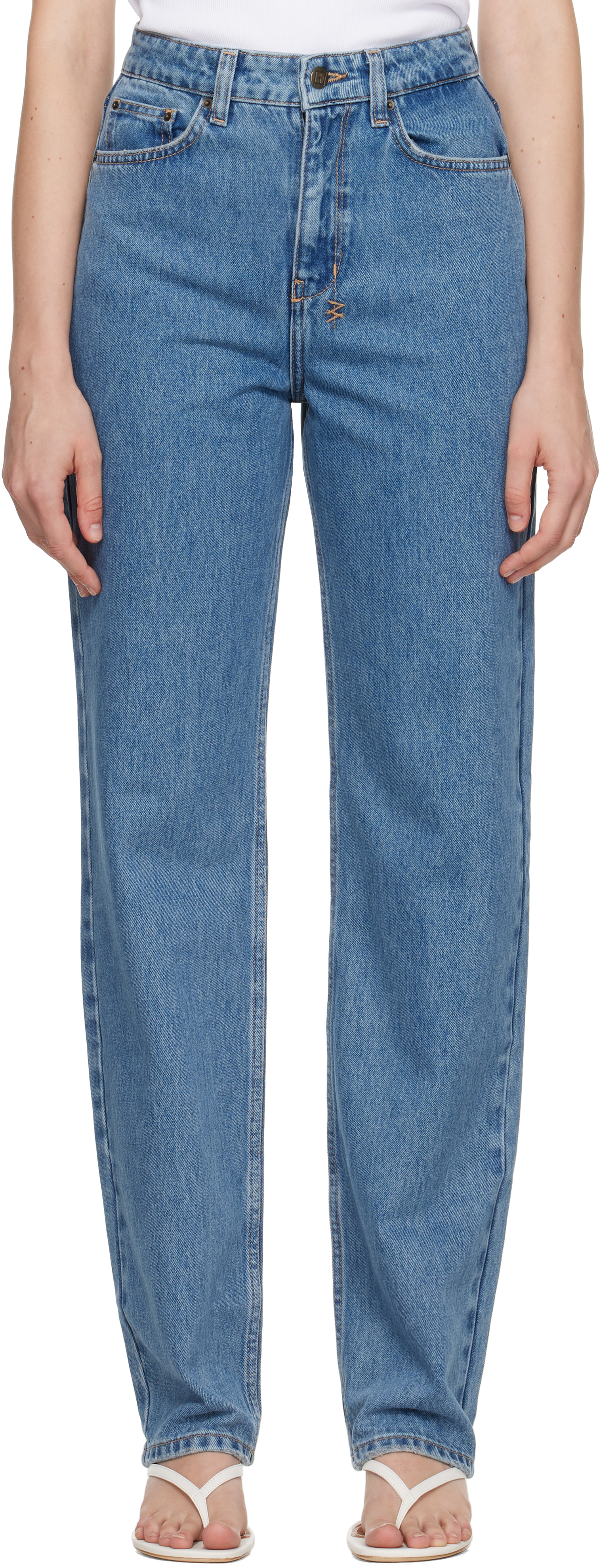 Ksubi: Blue Playback Jeans | SSENSE Ksubi: Blue Playback Jeans | SSENSE