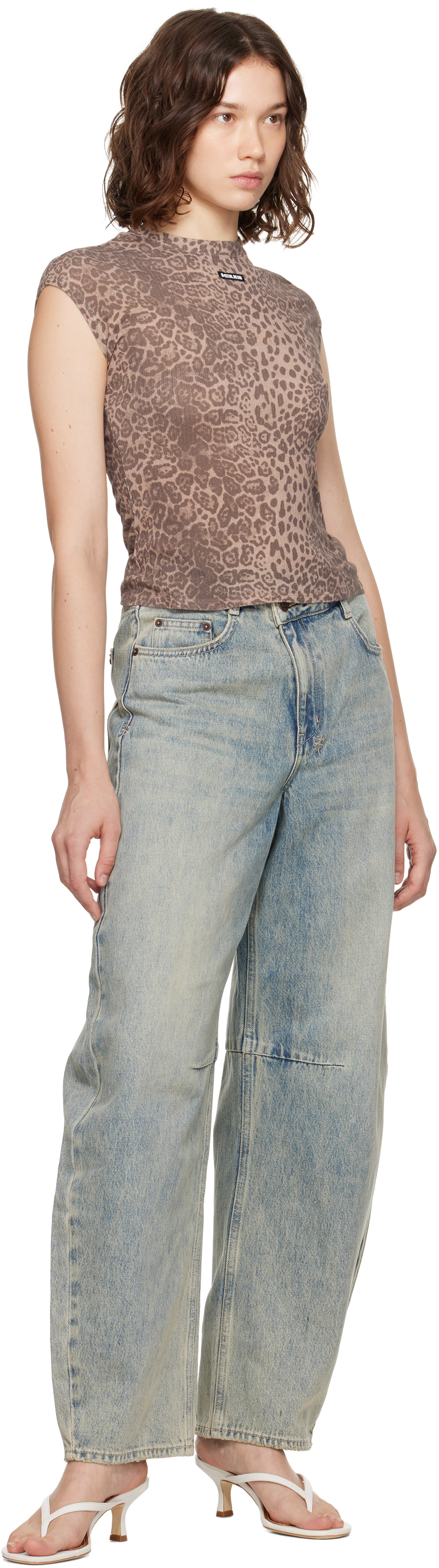 Ksubi Brown Staple S/s T-shirt In Neutral
