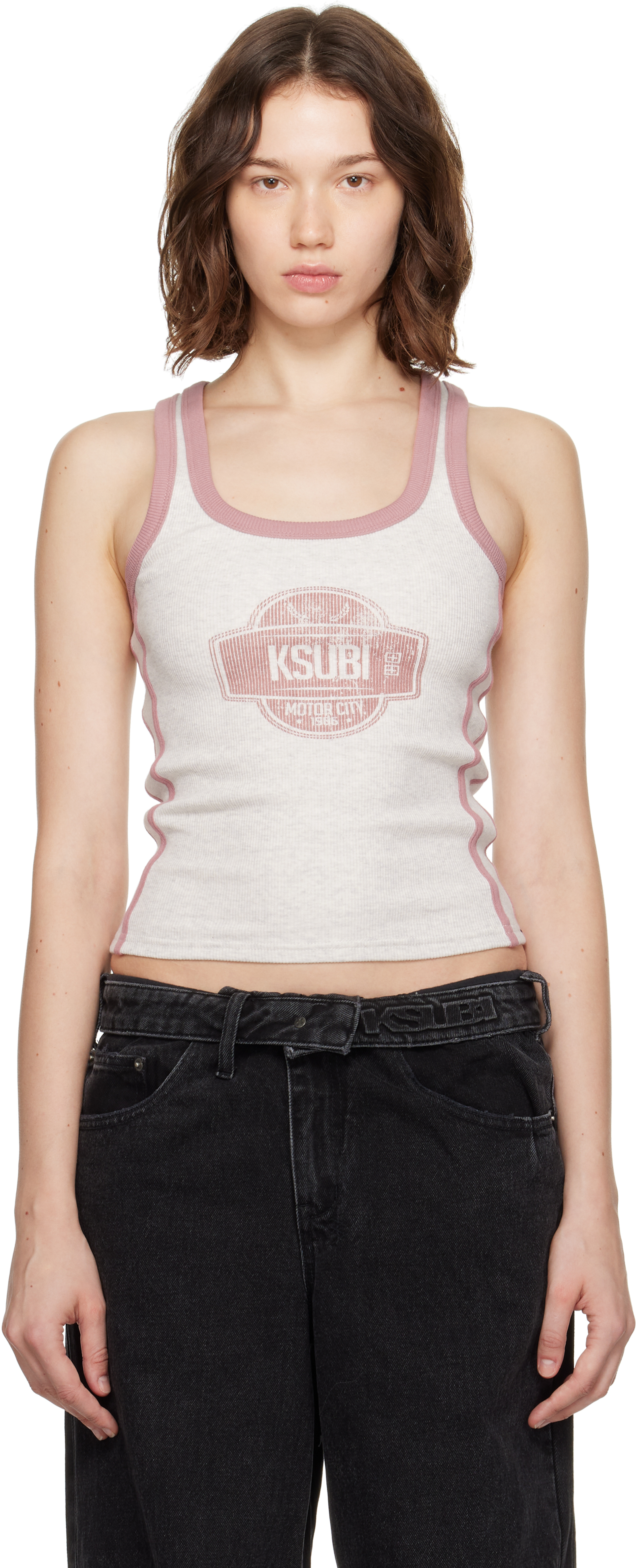【KSUBI】HARD CRUSHED TANK TOP KSUBI】HARD CRUSHED TANK TOP Buy Syndicate Tank Black