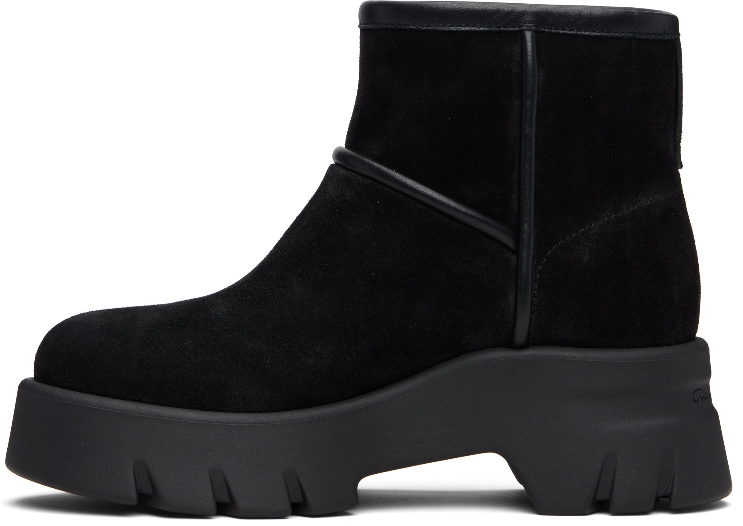 Gianvito Rossi Black Stormy Boots In Black