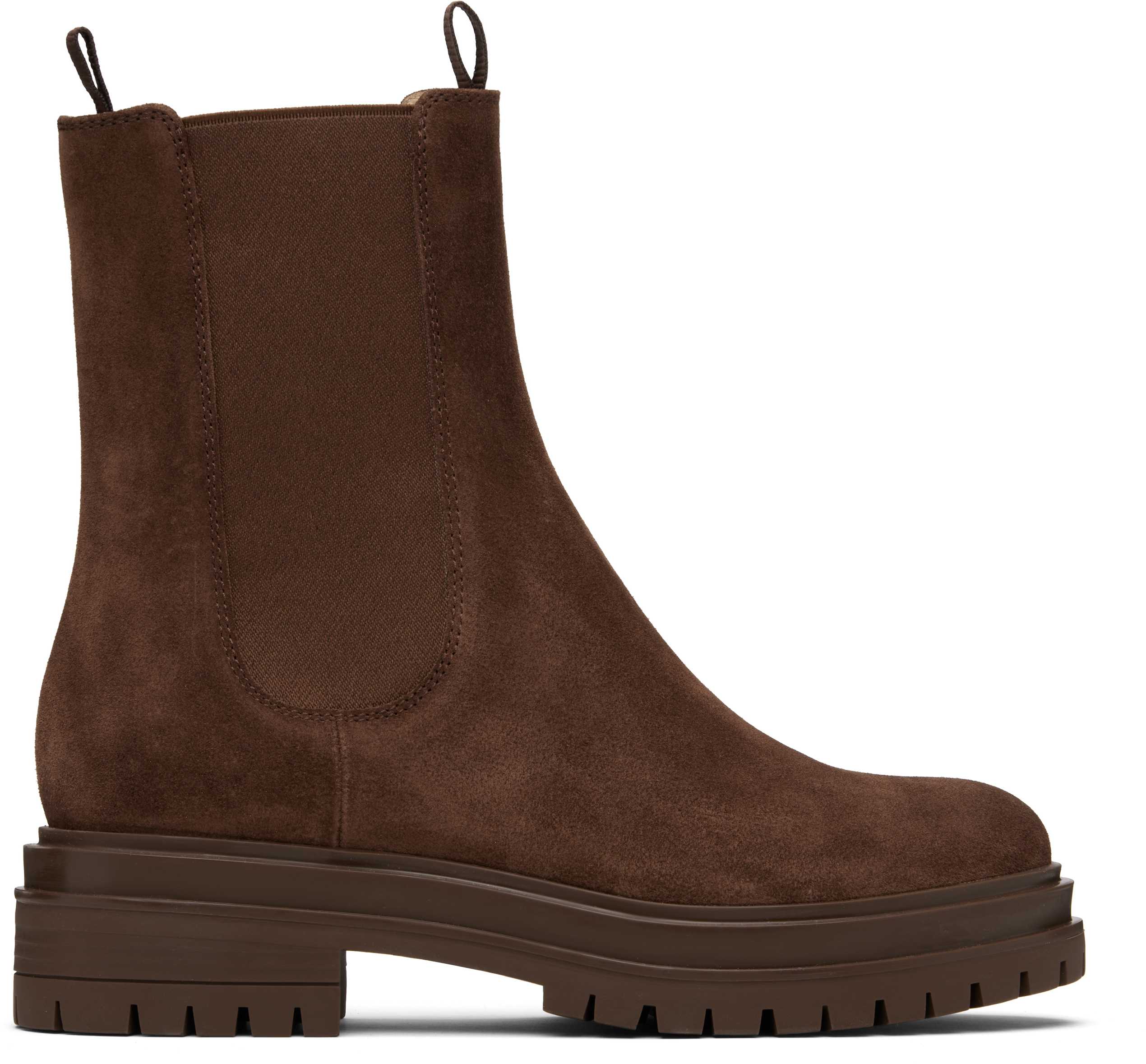 Gianvito Rossiのブラウン Chester チェルシーブーツがセール中