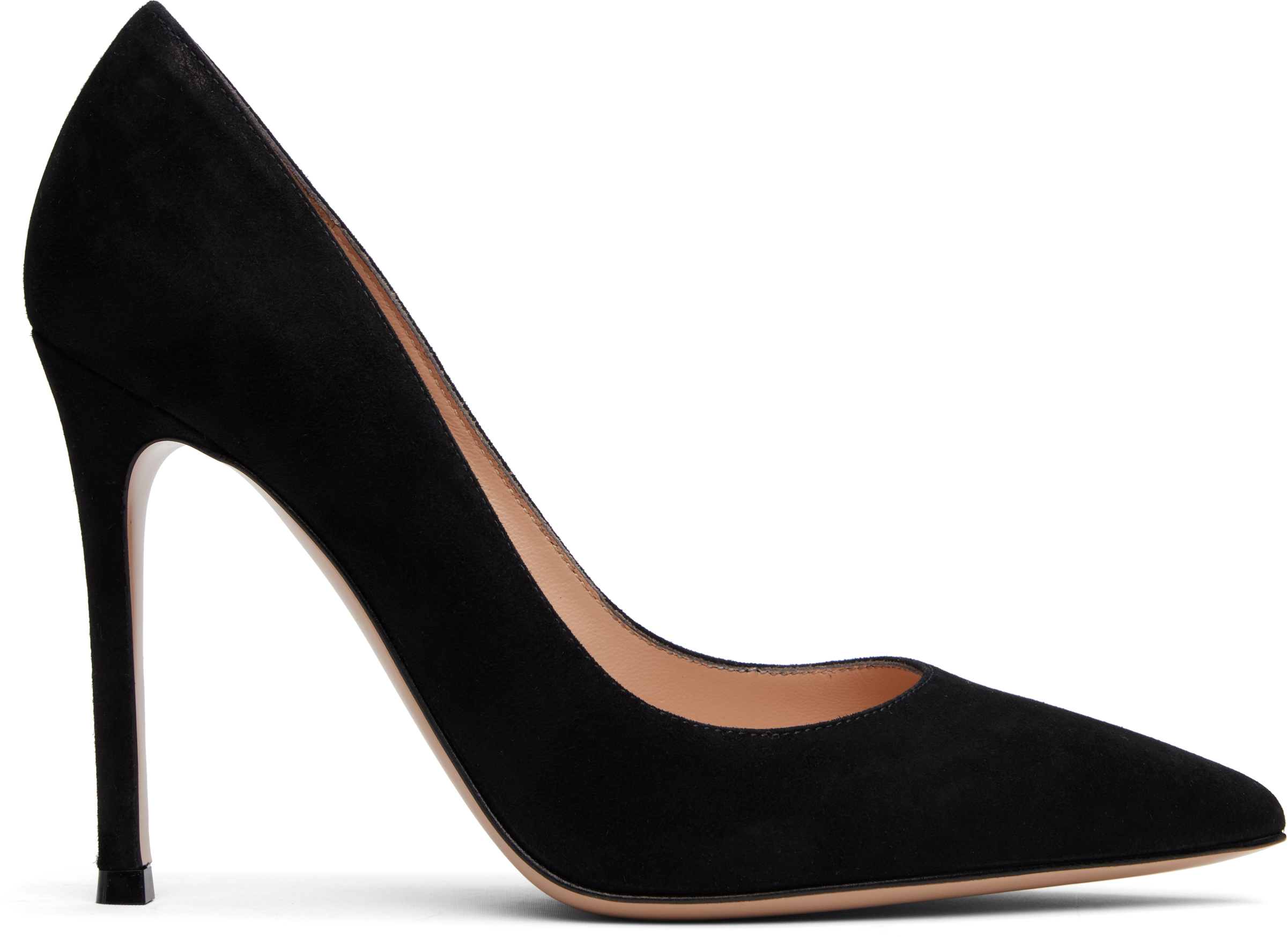 【関税込み】Gianvito Rossi ブラック Gianvito 105 ヒール Gianvito Rossi: ブラック Gianvito 105 ヒール | SSENSE 日本