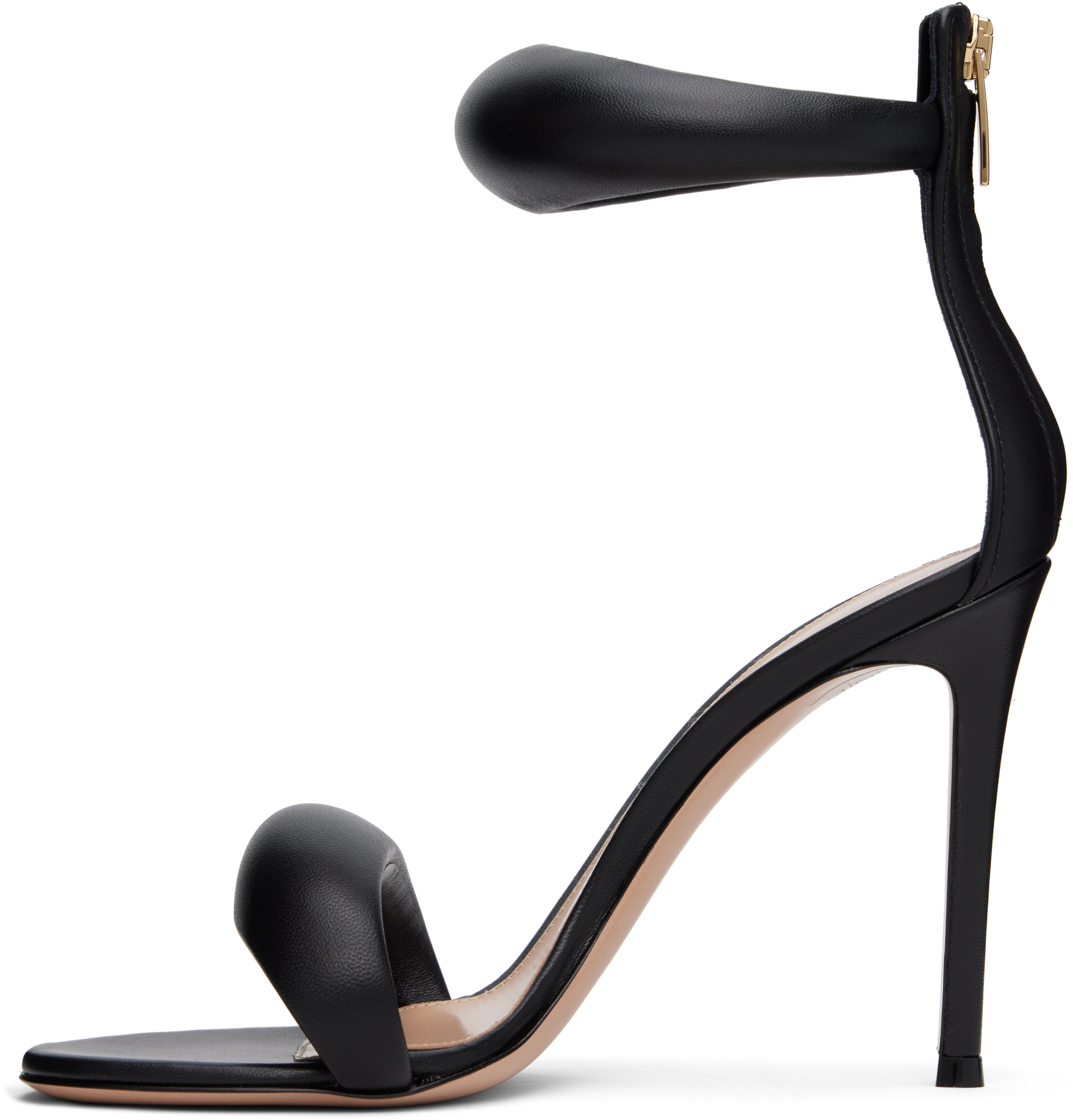 Gianvito Rossi Bijoux 105mm Leather Sandals In Black