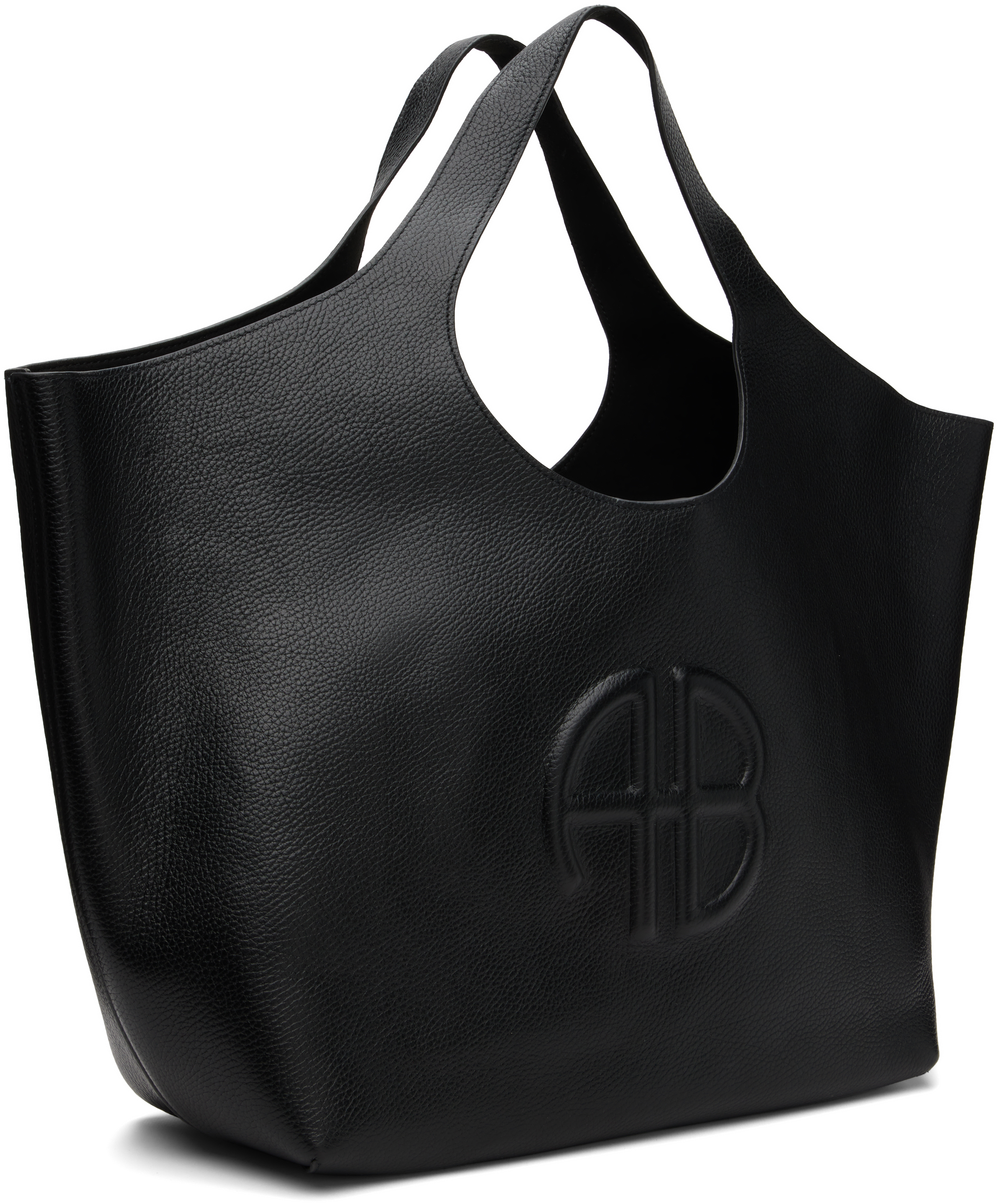Anine Bing Black Lili Tote In Black