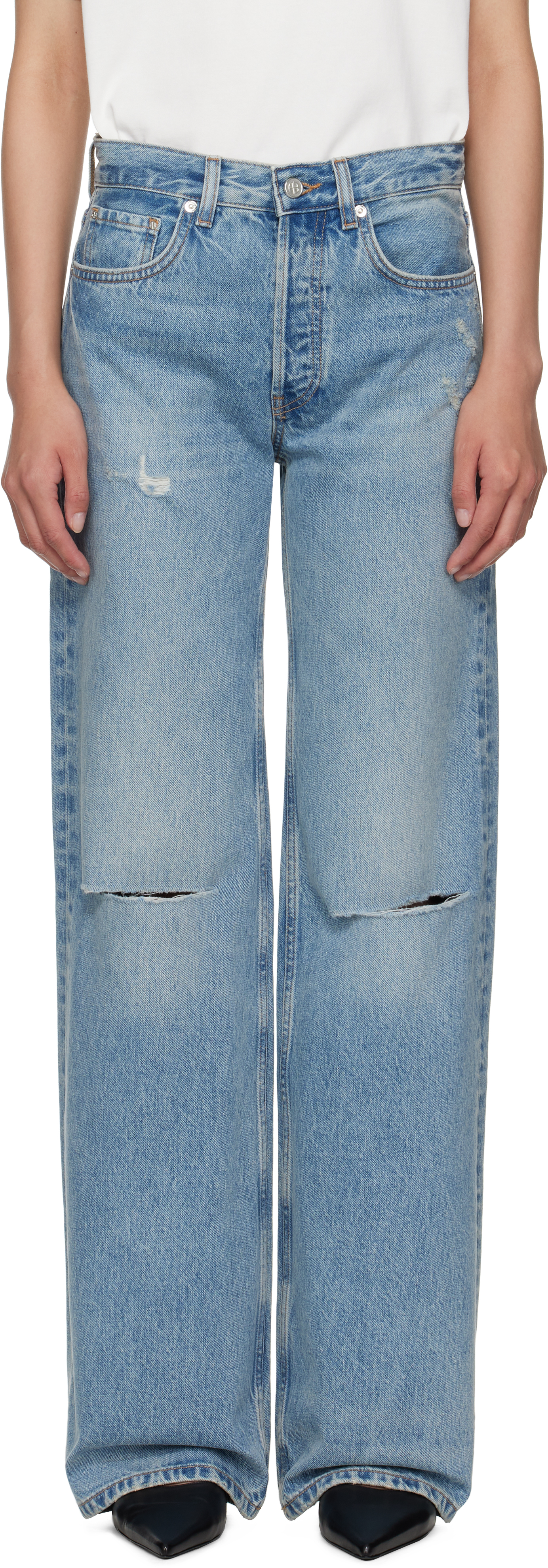 Blue Hugh Jeans