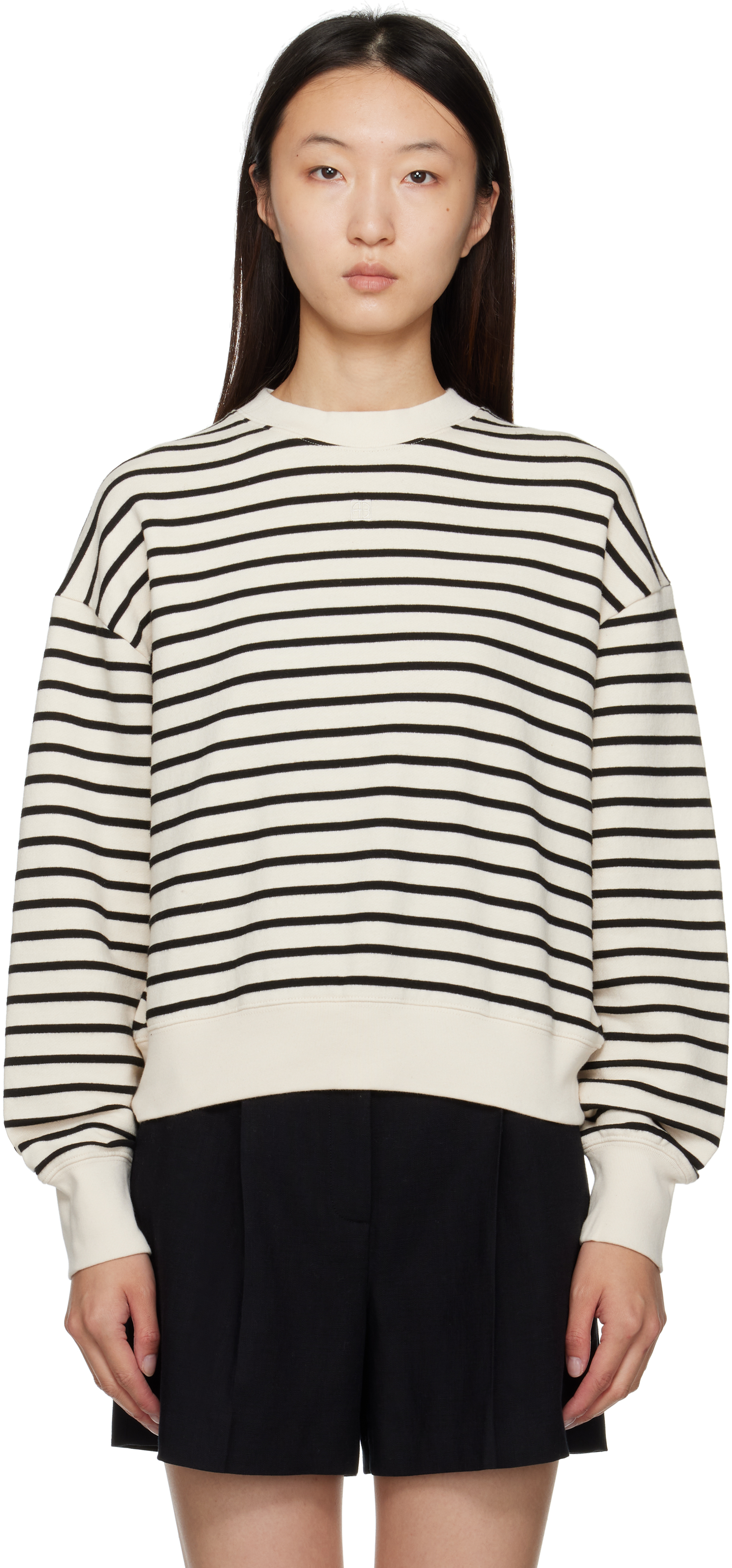 Anine Bing Dean Sweatshirt In Multi