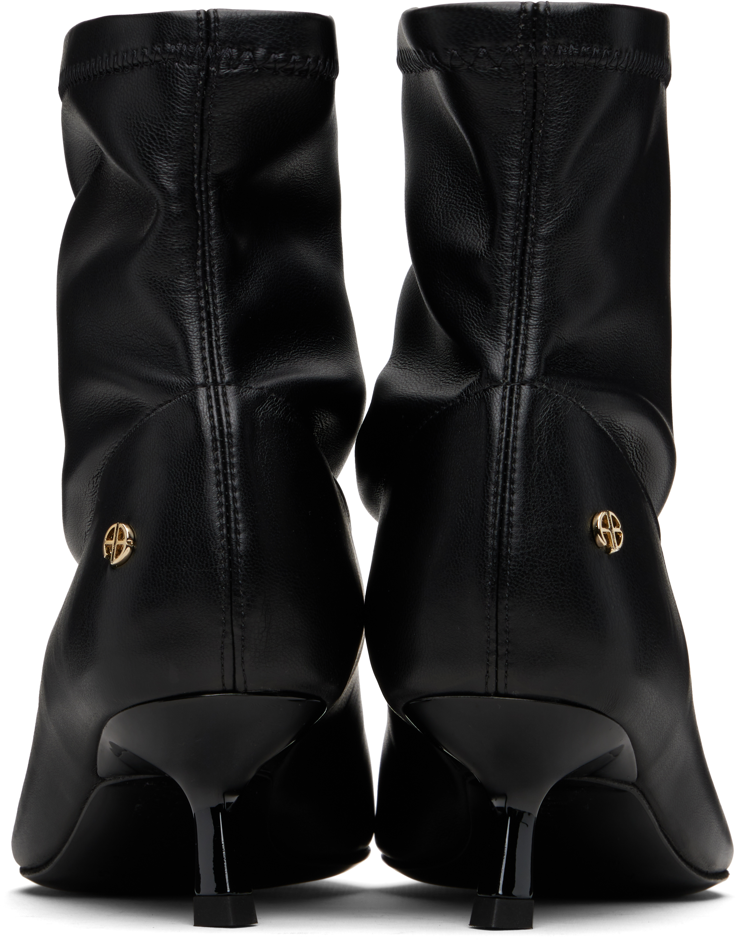 Anine Bing Black Hilda Boots In Black