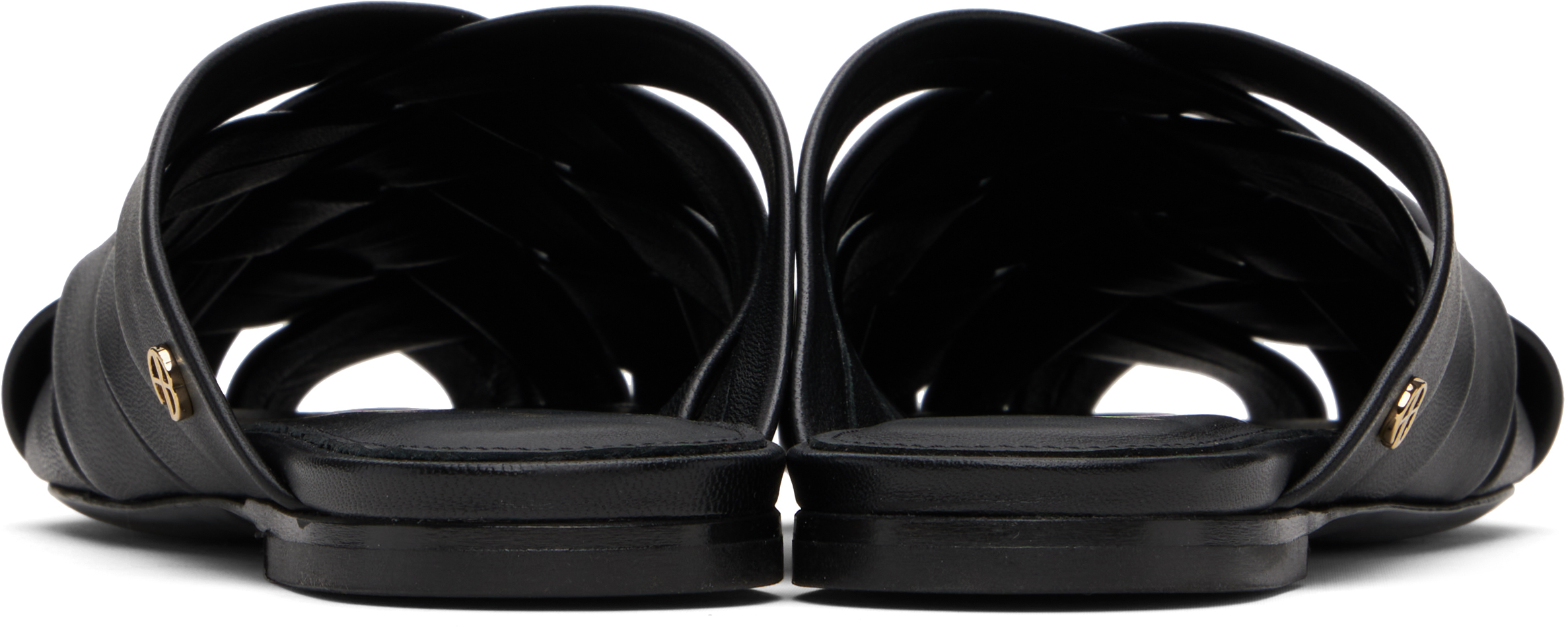 Anine Bing Eve Mules In Black