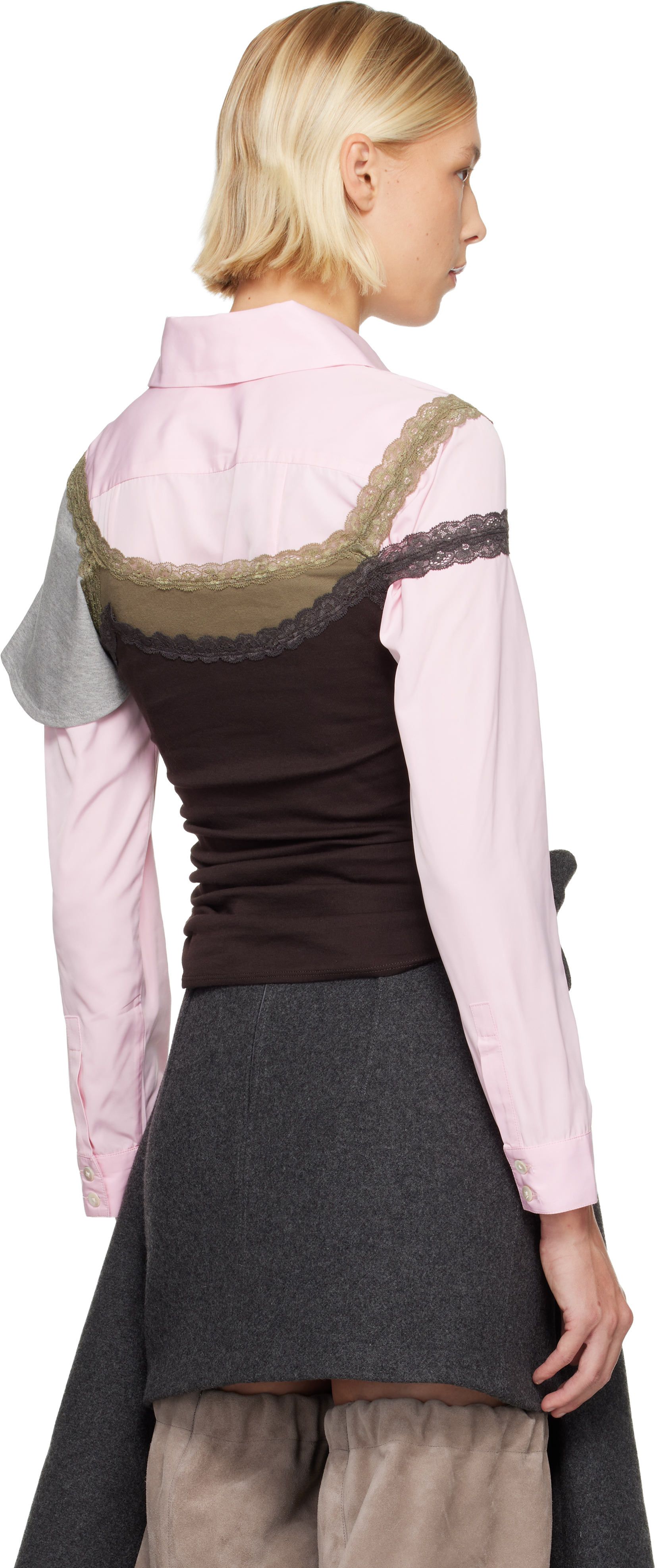 August Barron Brown Double Tank Top