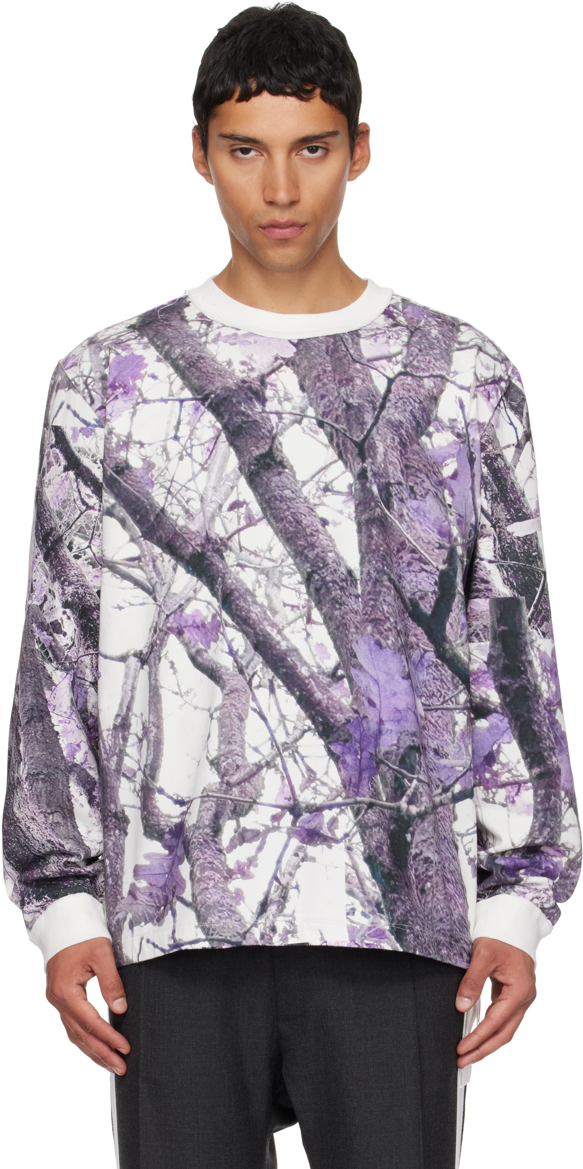 Camiel Fortgens: White Big Long Sleeve T-shirt | SSENSE